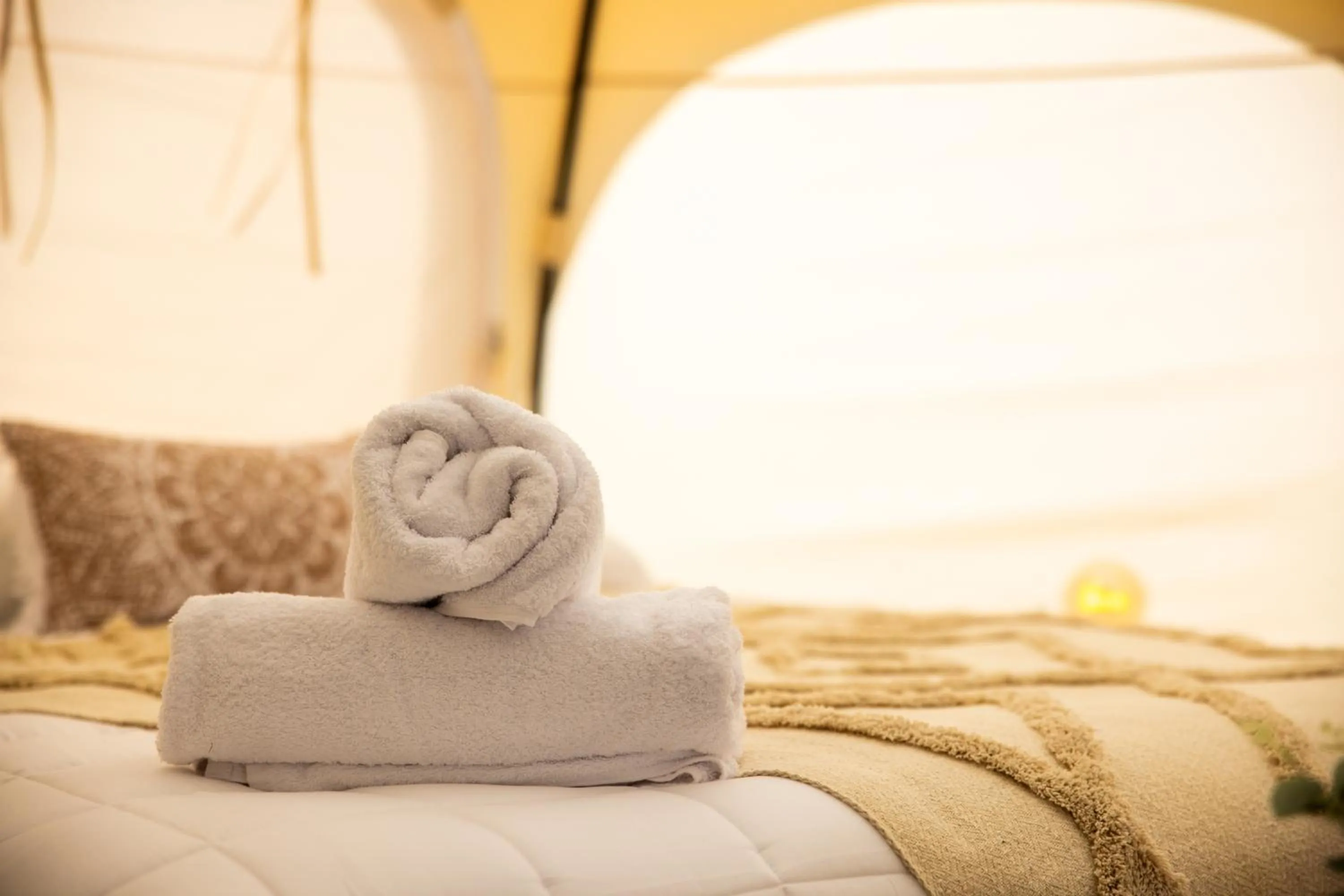 Bed in Foxton Beach Holiday Park