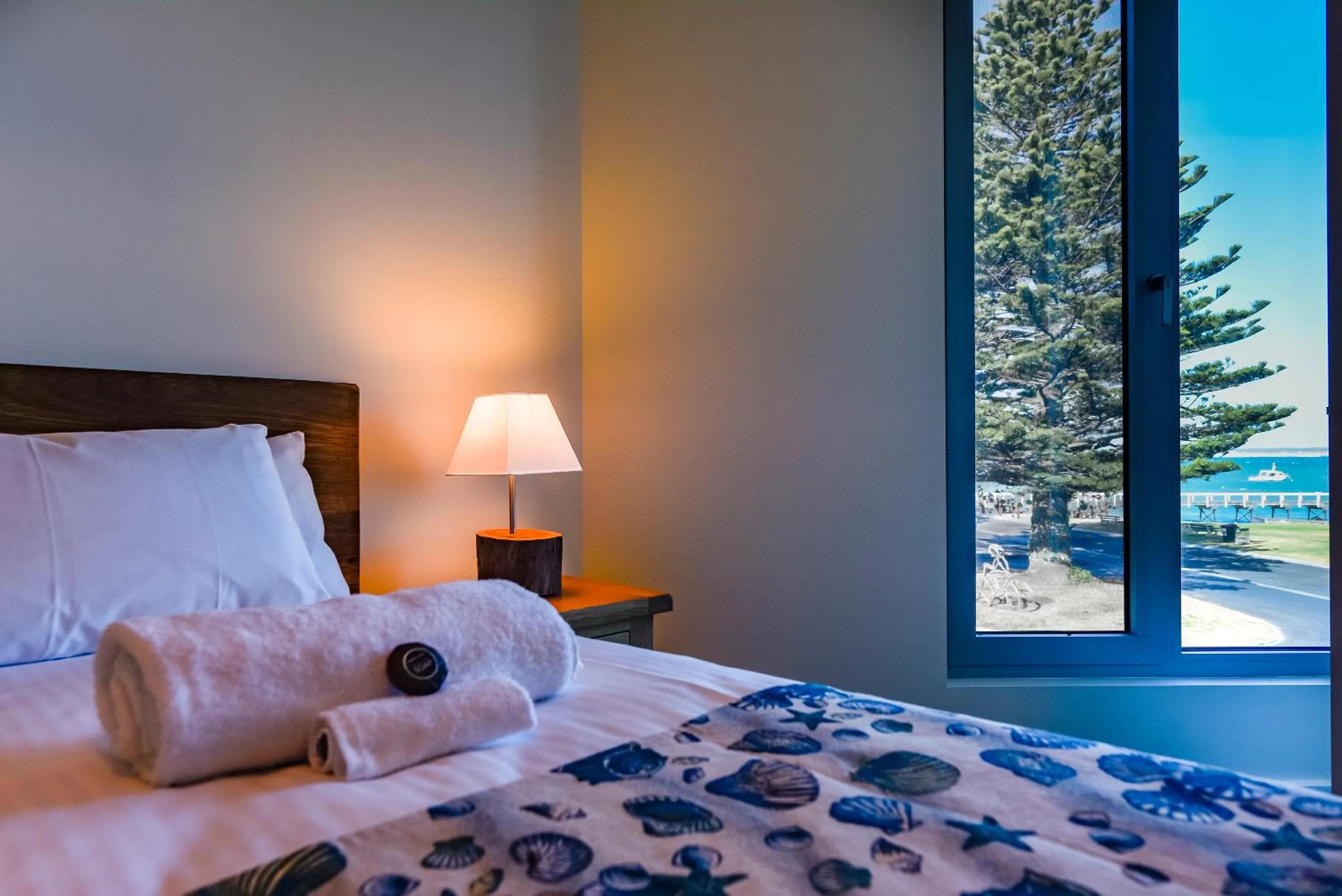 Bed in Bonnies of Beachport