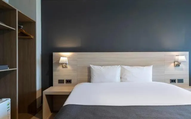 Bed in Gyeongpo Soo Hotel