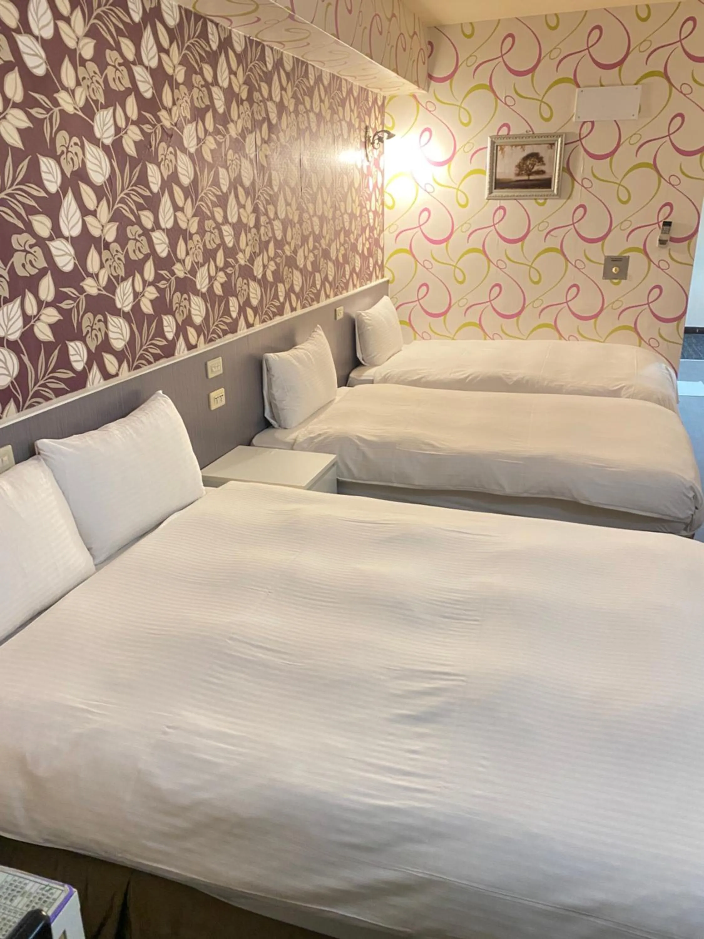 Decorative detail, Bed in Taipei Hotel Zoo