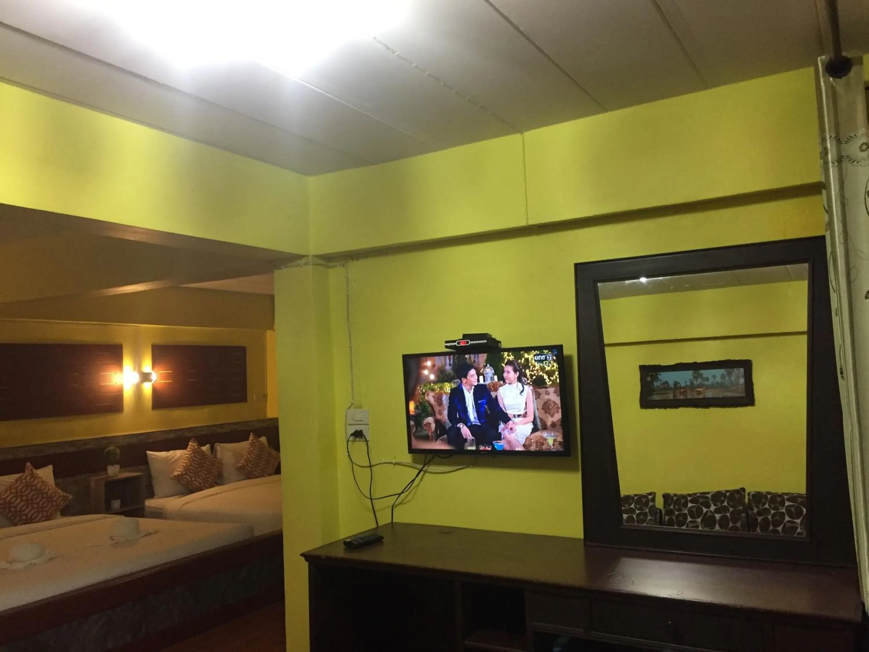 Bed in Baan Asree homestayบ้านอัสรี