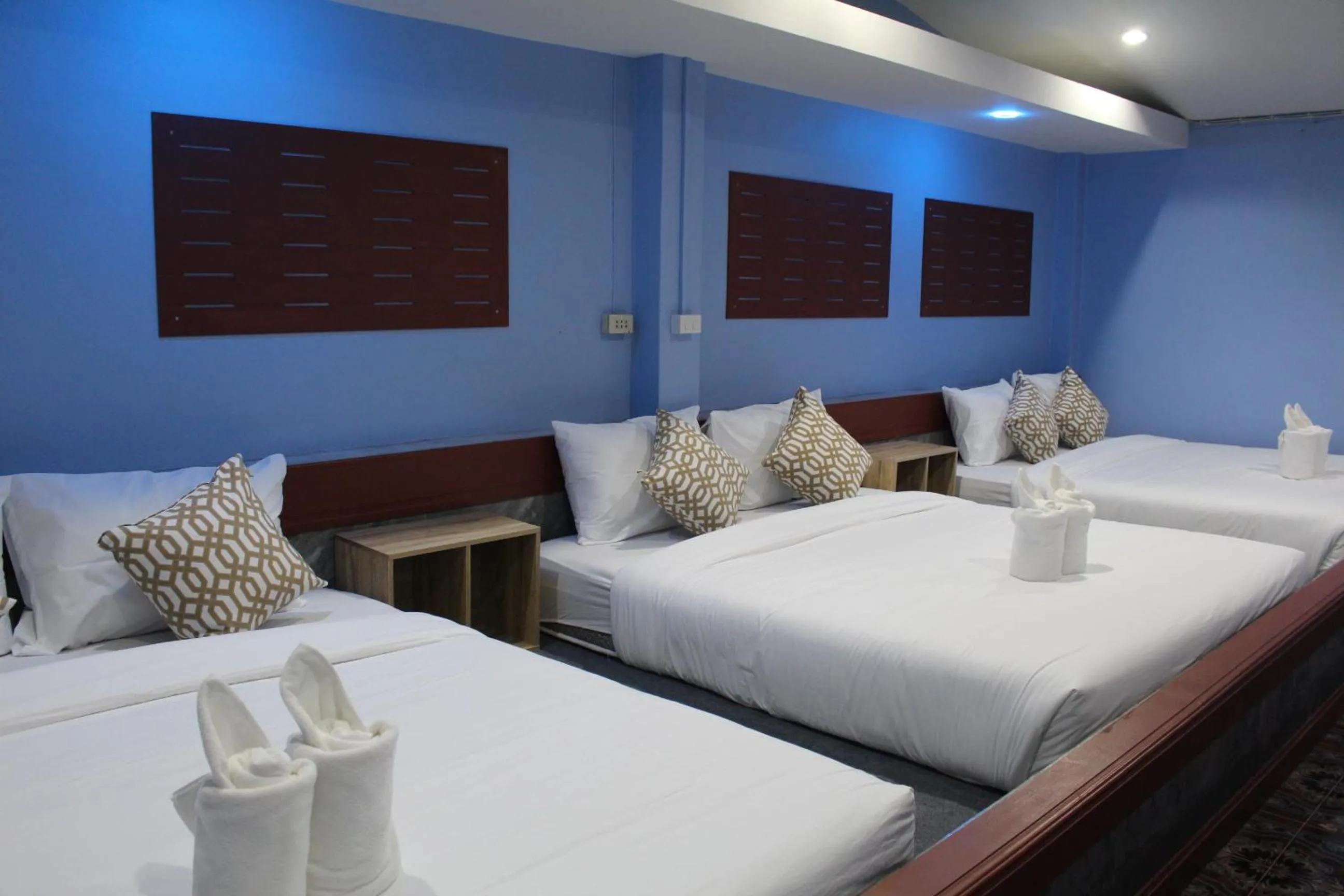 Bed in Baan Asree homestayบ้านอัสรี