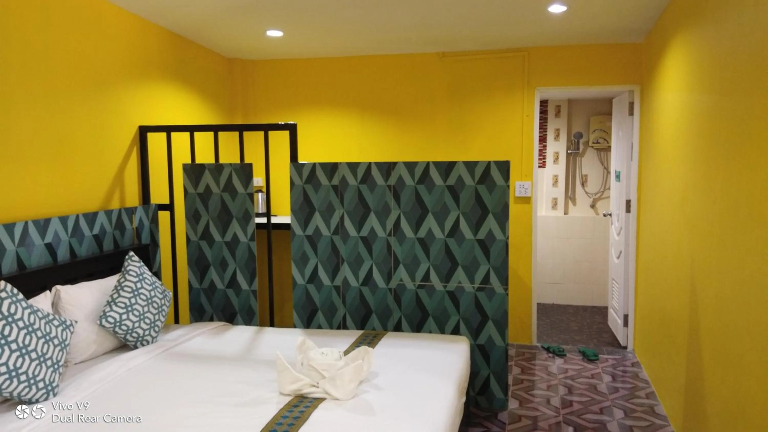 Bed in Baan Asree homestayบ้านอัสรี