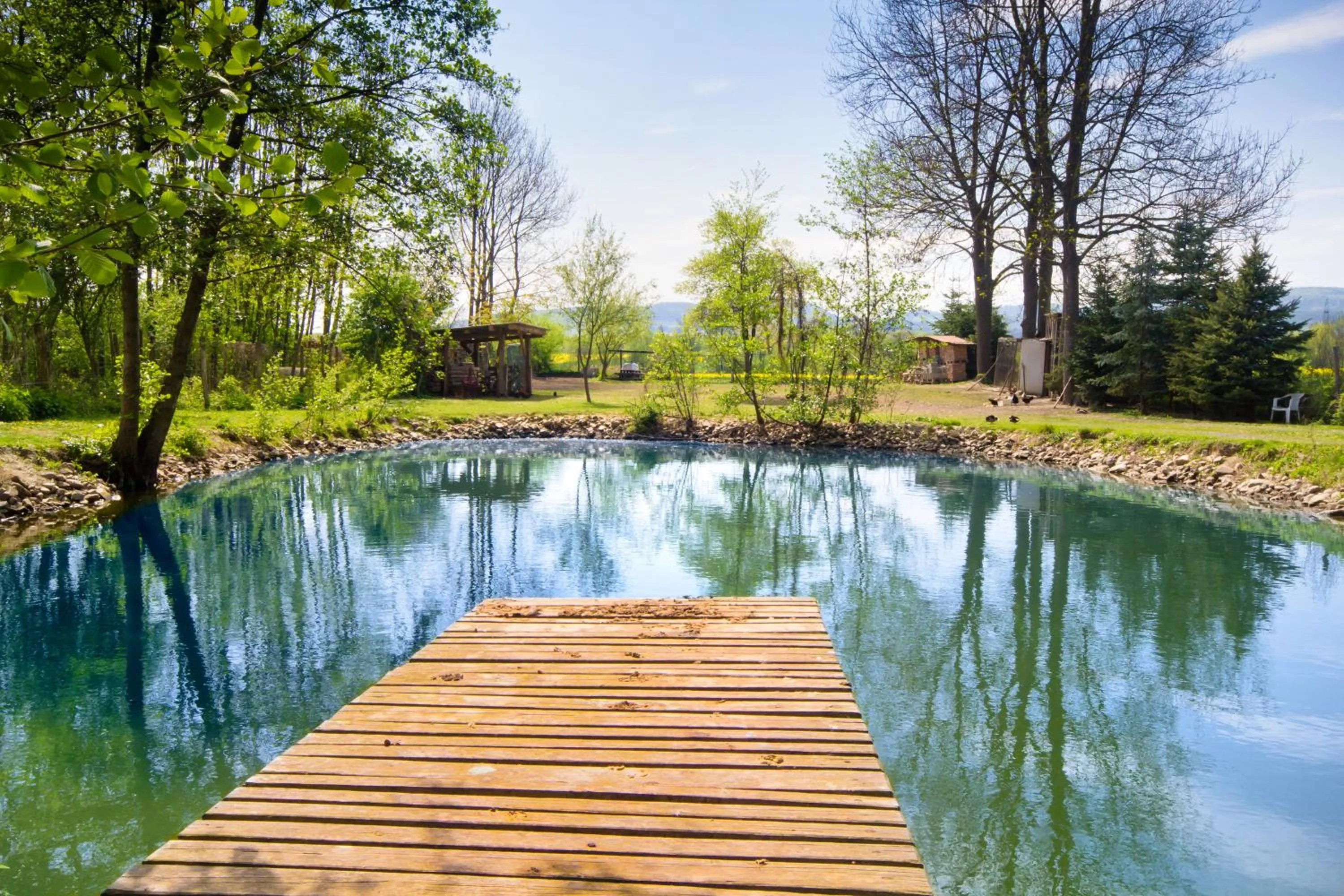 Garden in Dorfgasthof Berlakovich