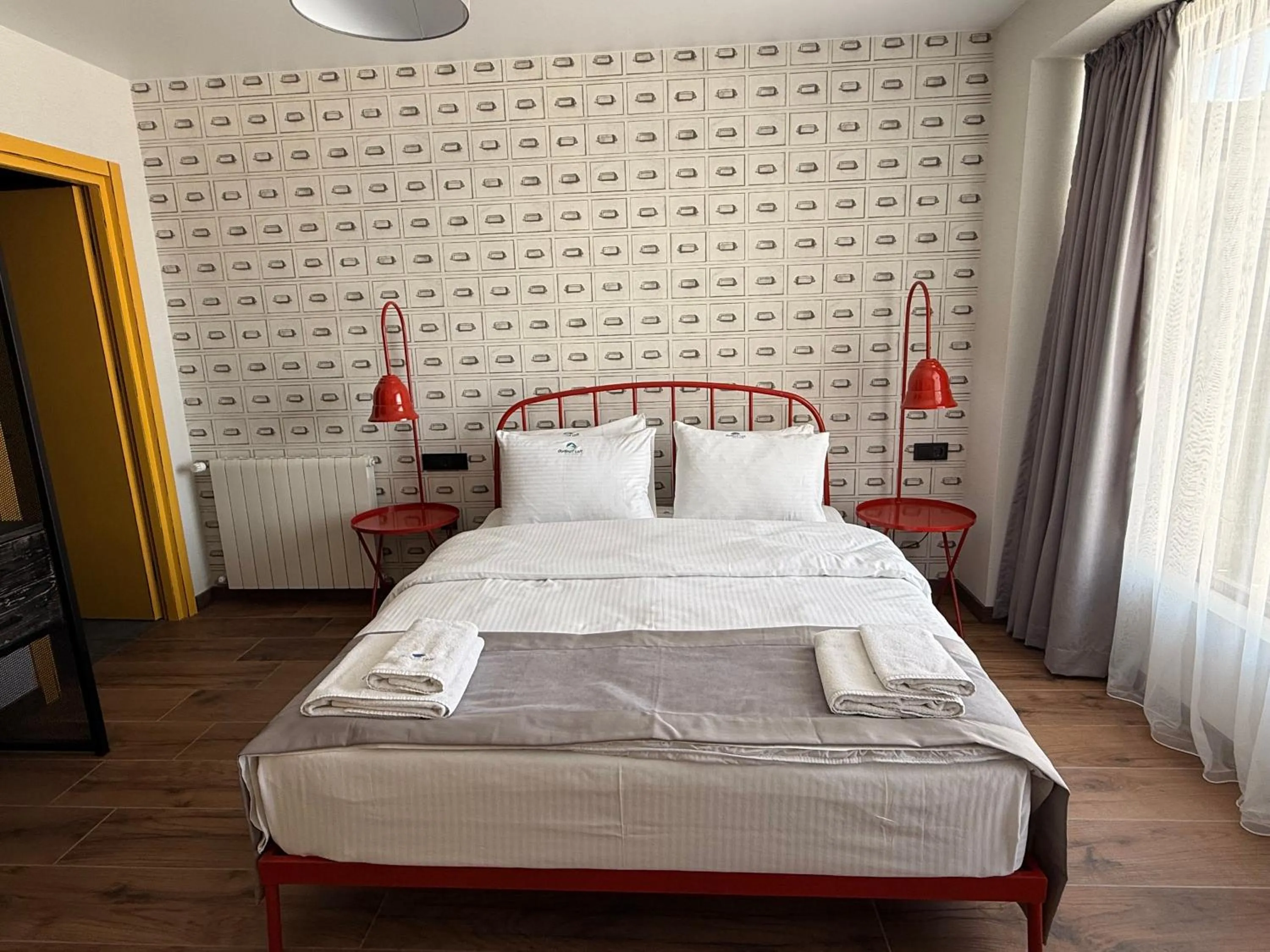 Bedroom, Bed in Gudauri Loft Hotel