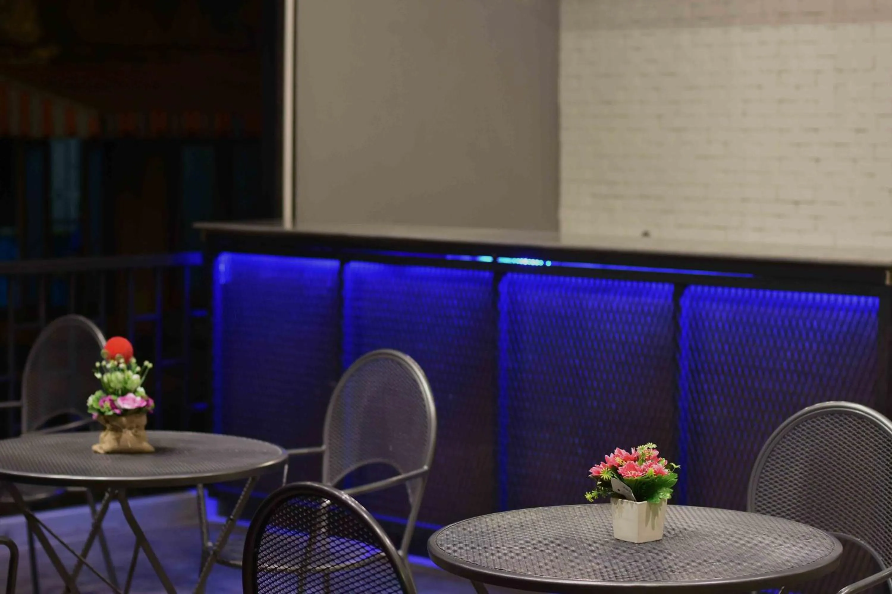 Decorative detail in Inn Stations Hostel