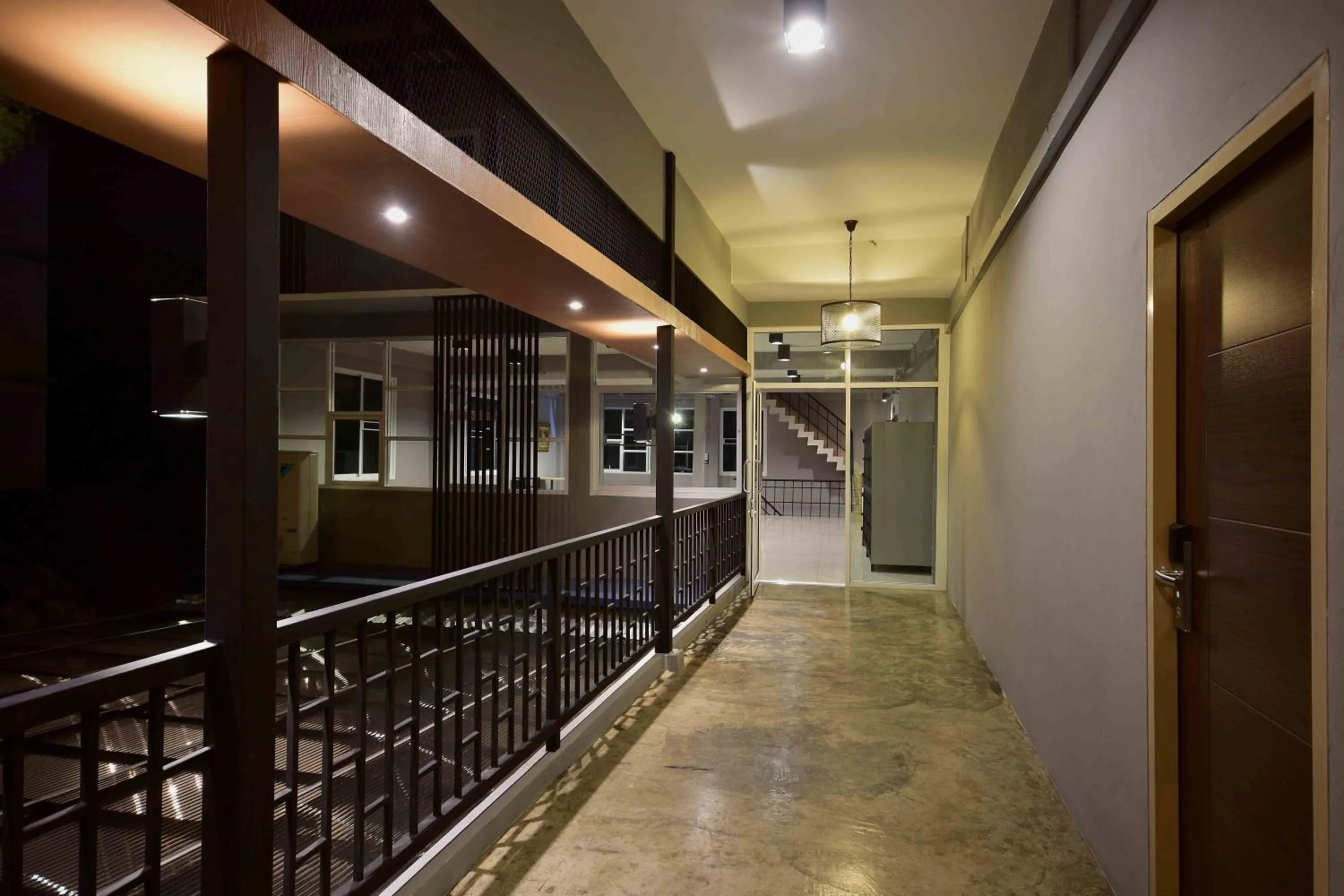 Balcony/Terrace in Inn Stations Hostel