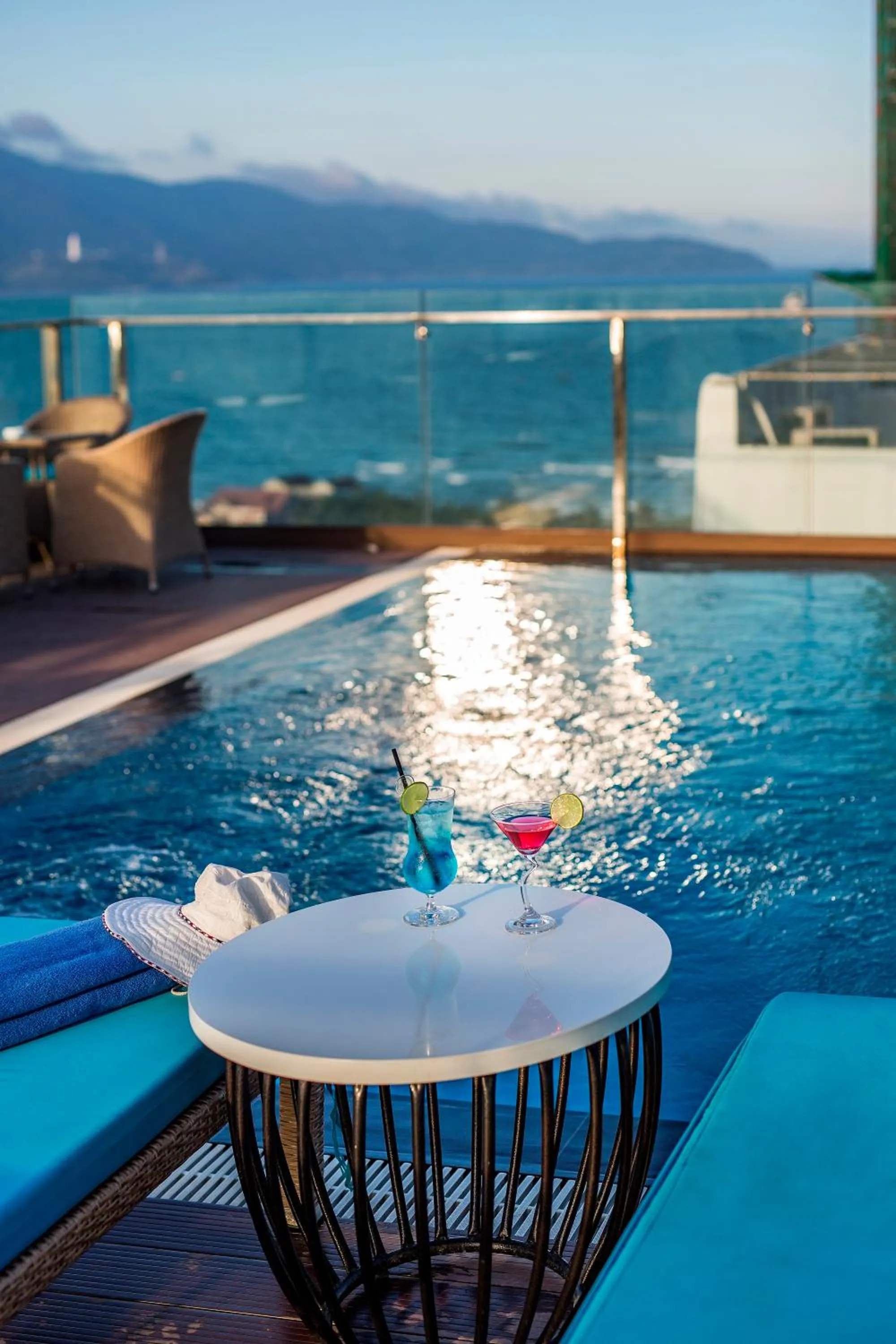 Swimming pool in Adaline Hotel and Suite