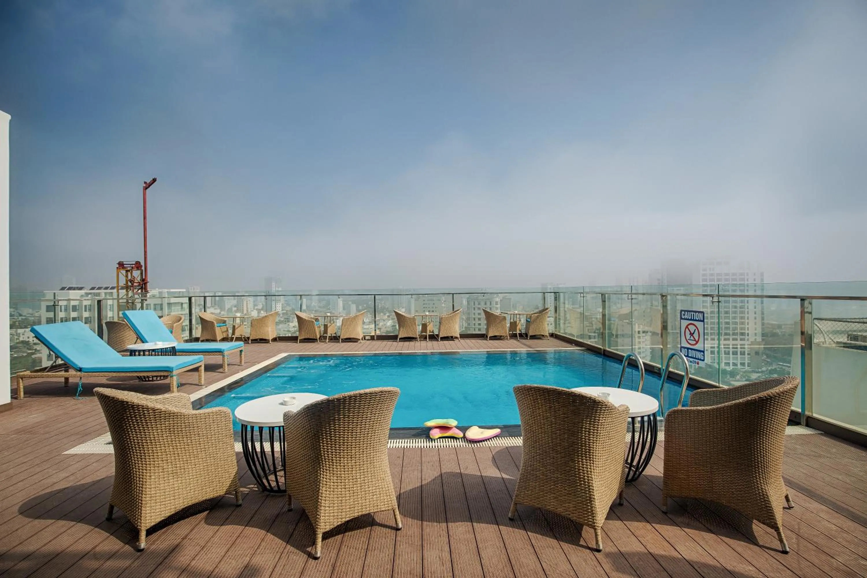 Swimming pool in Adaline Hotel and Suite