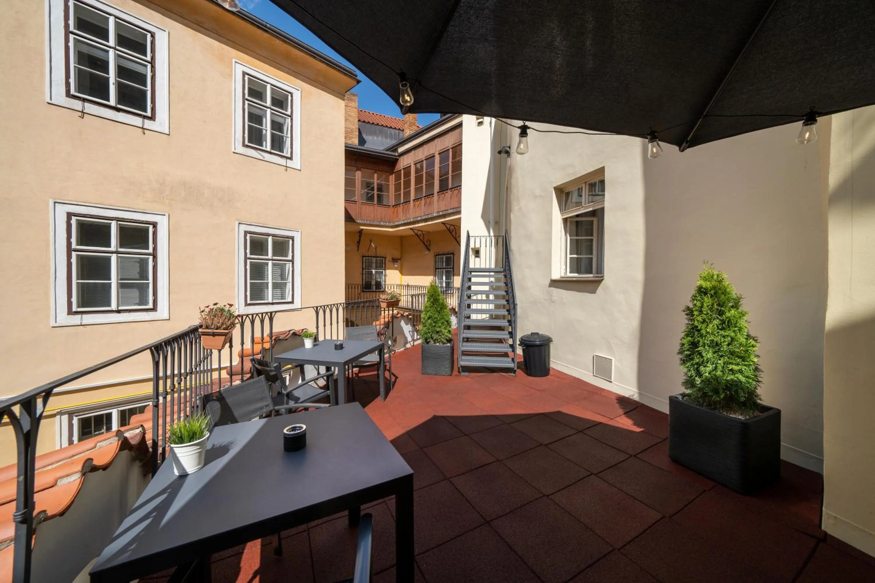 Balcony/Terrace in Old Town - Aparthotel Michalska