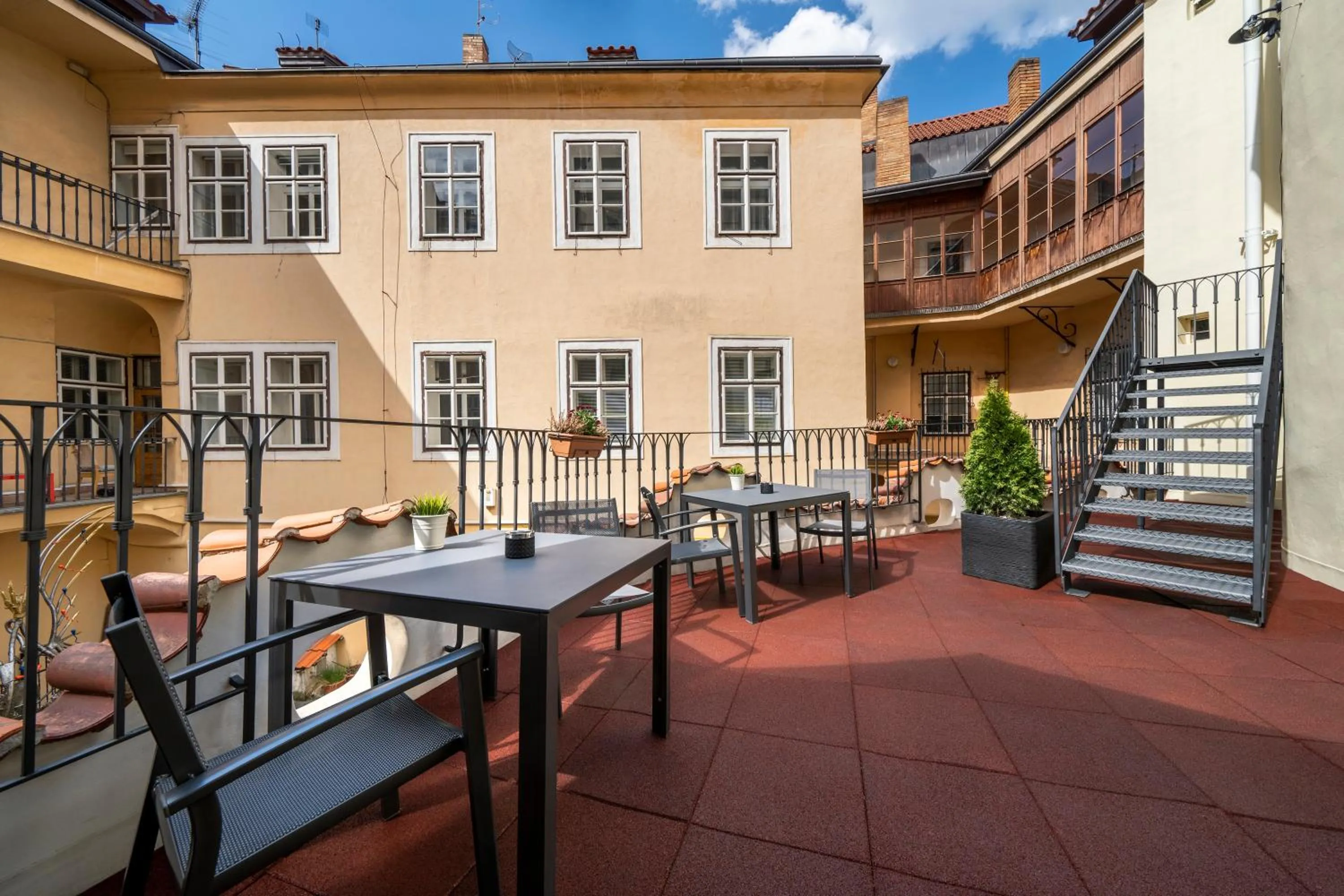 Balcony/Terrace in Old Town - Aparthotel Michalska