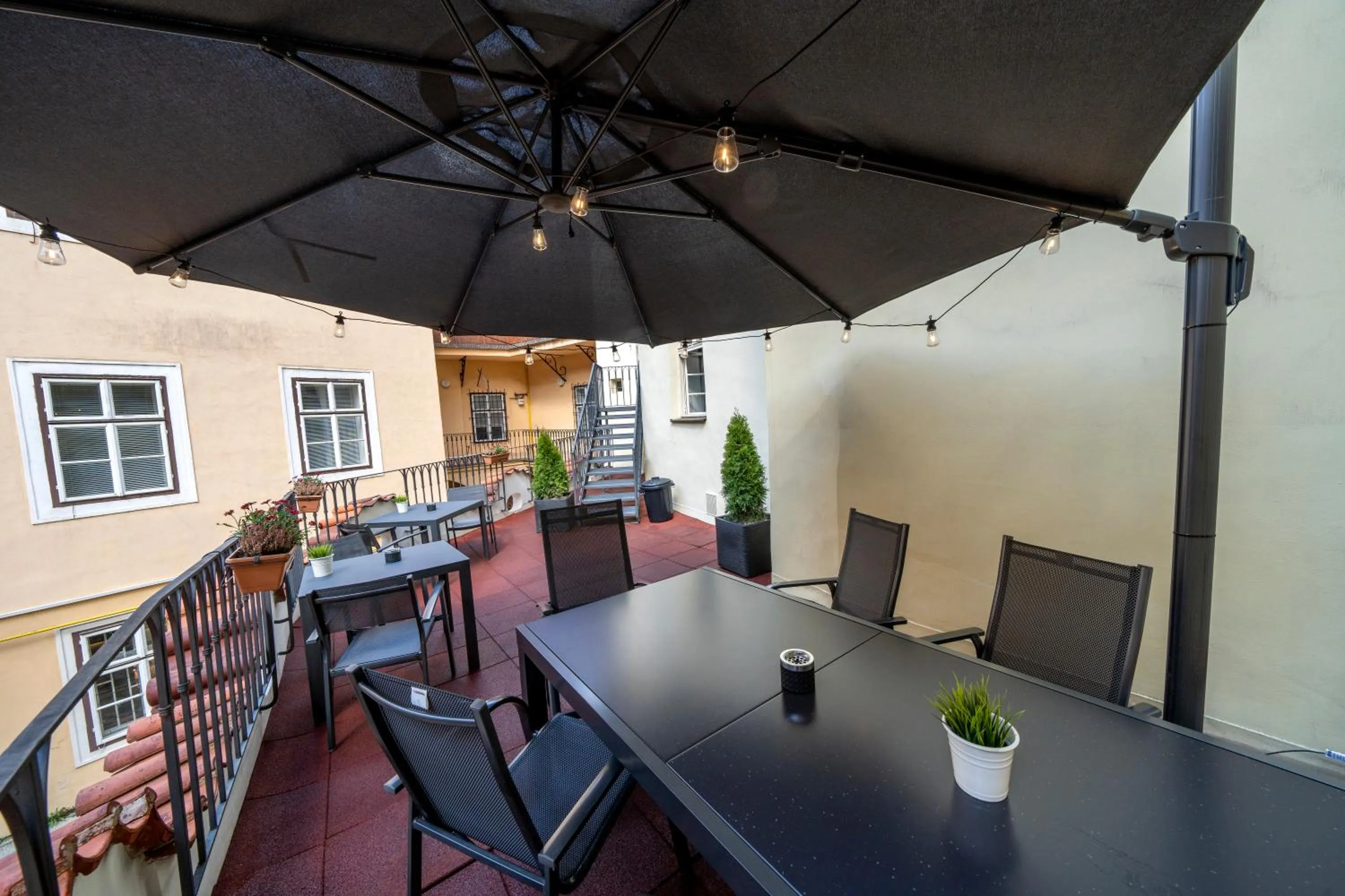 Balcony/Terrace in Old Town - Aparthotel Michalska