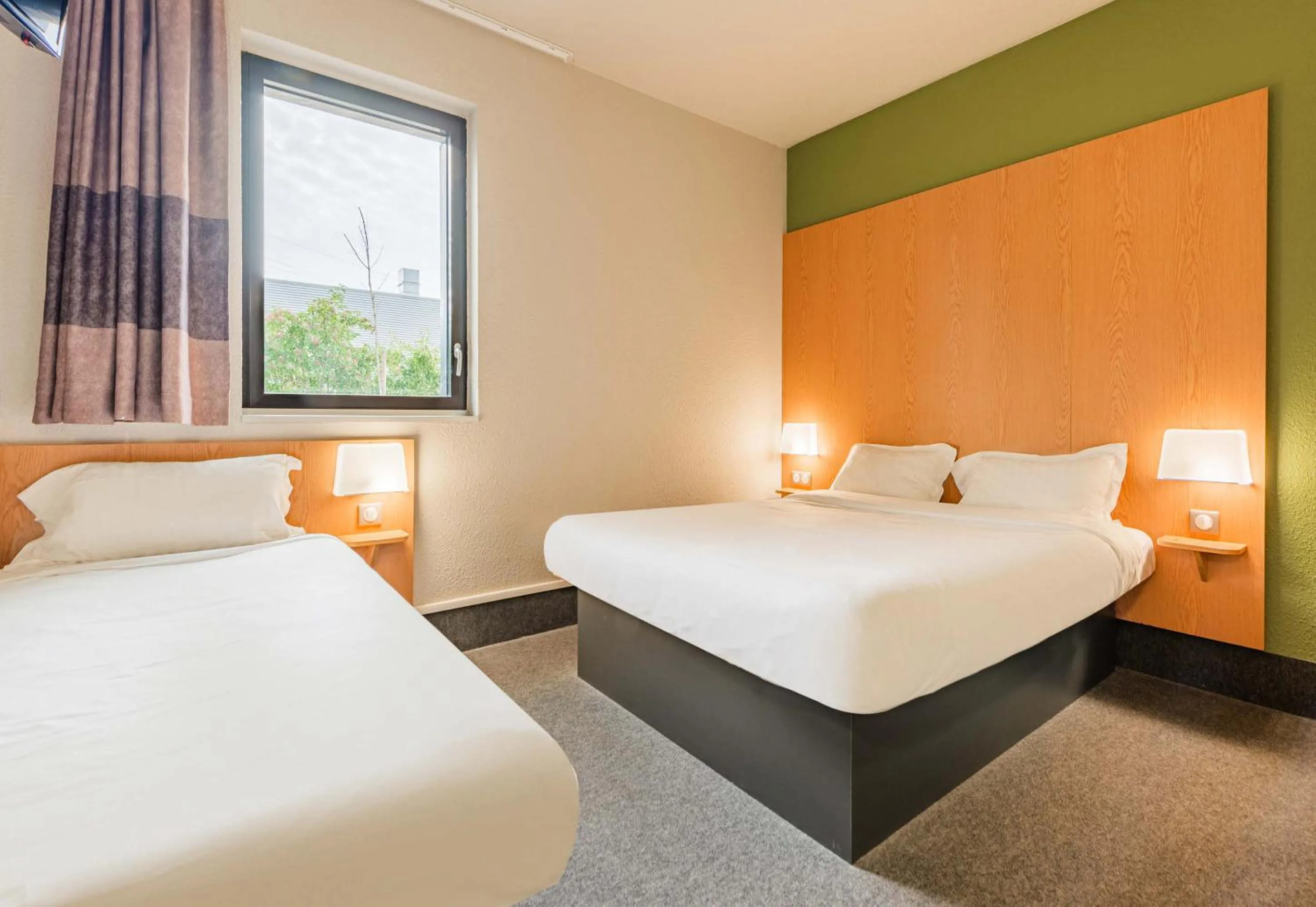 Bedroom, Bed in B&B HOTEL Colmar Expo