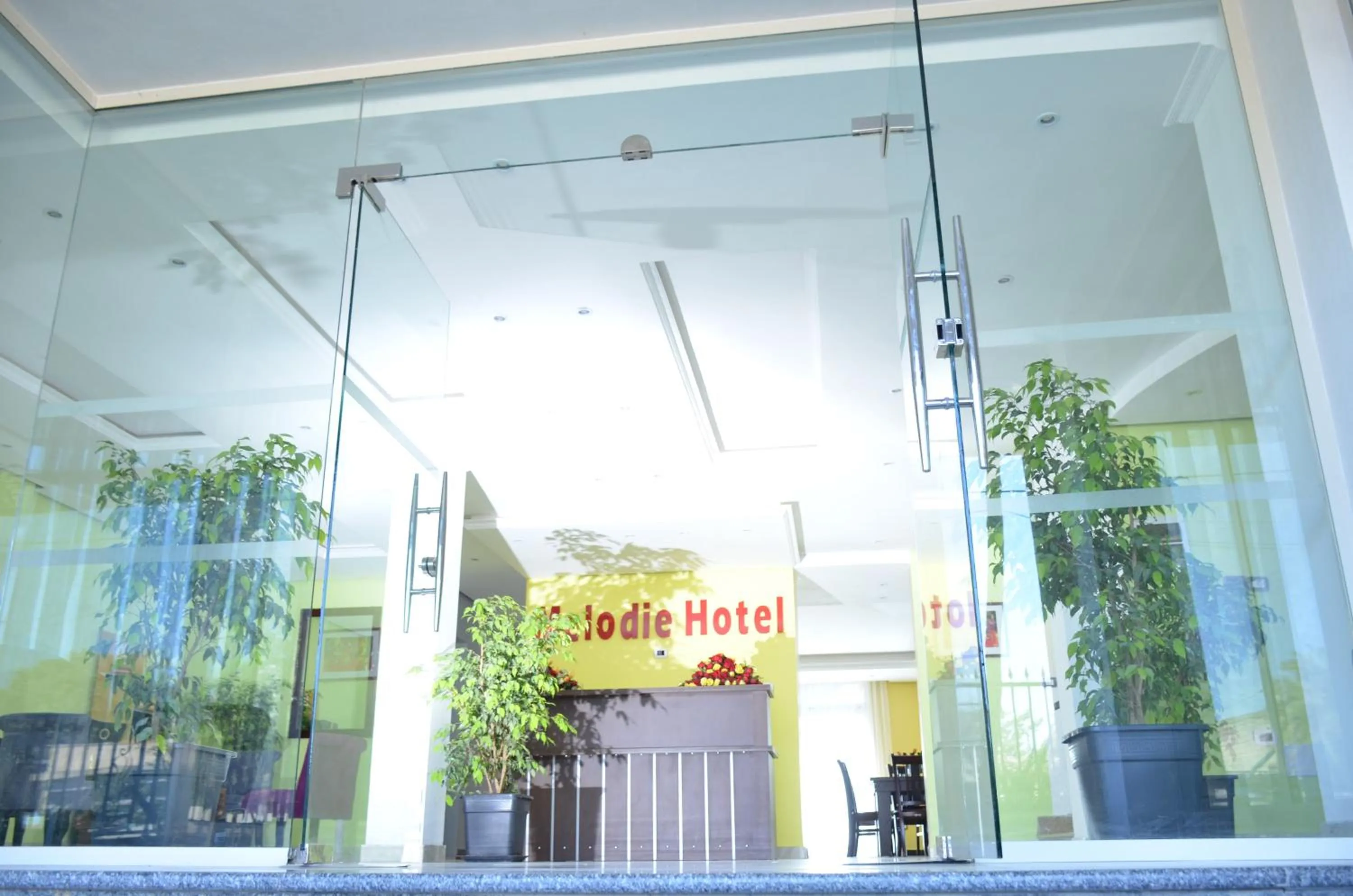 Lobby or reception in Melodie Hotel