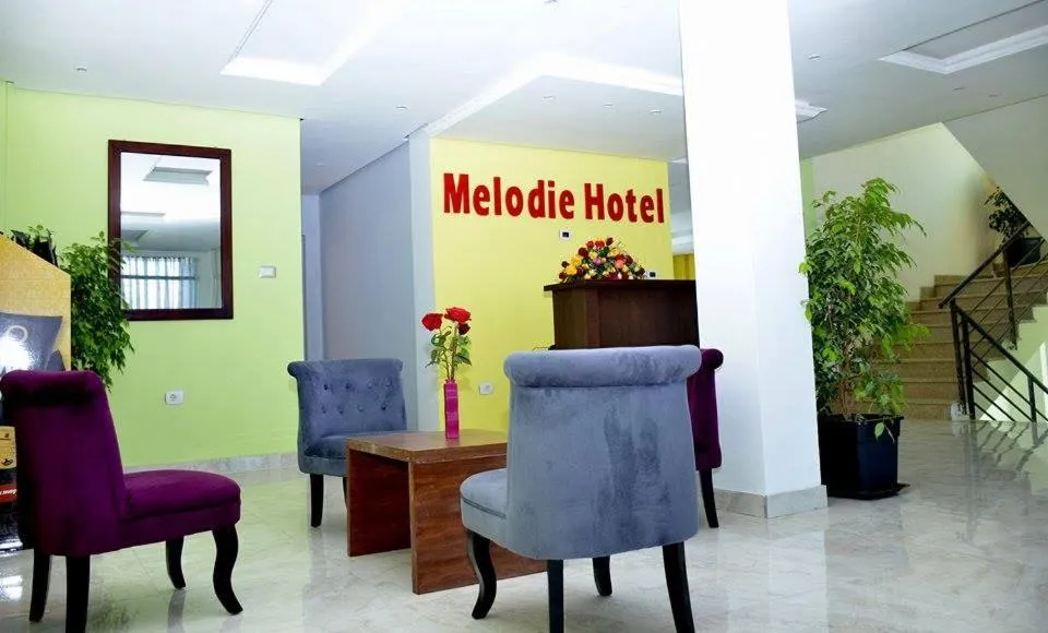 Lobby or reception in Melodie Hotel
