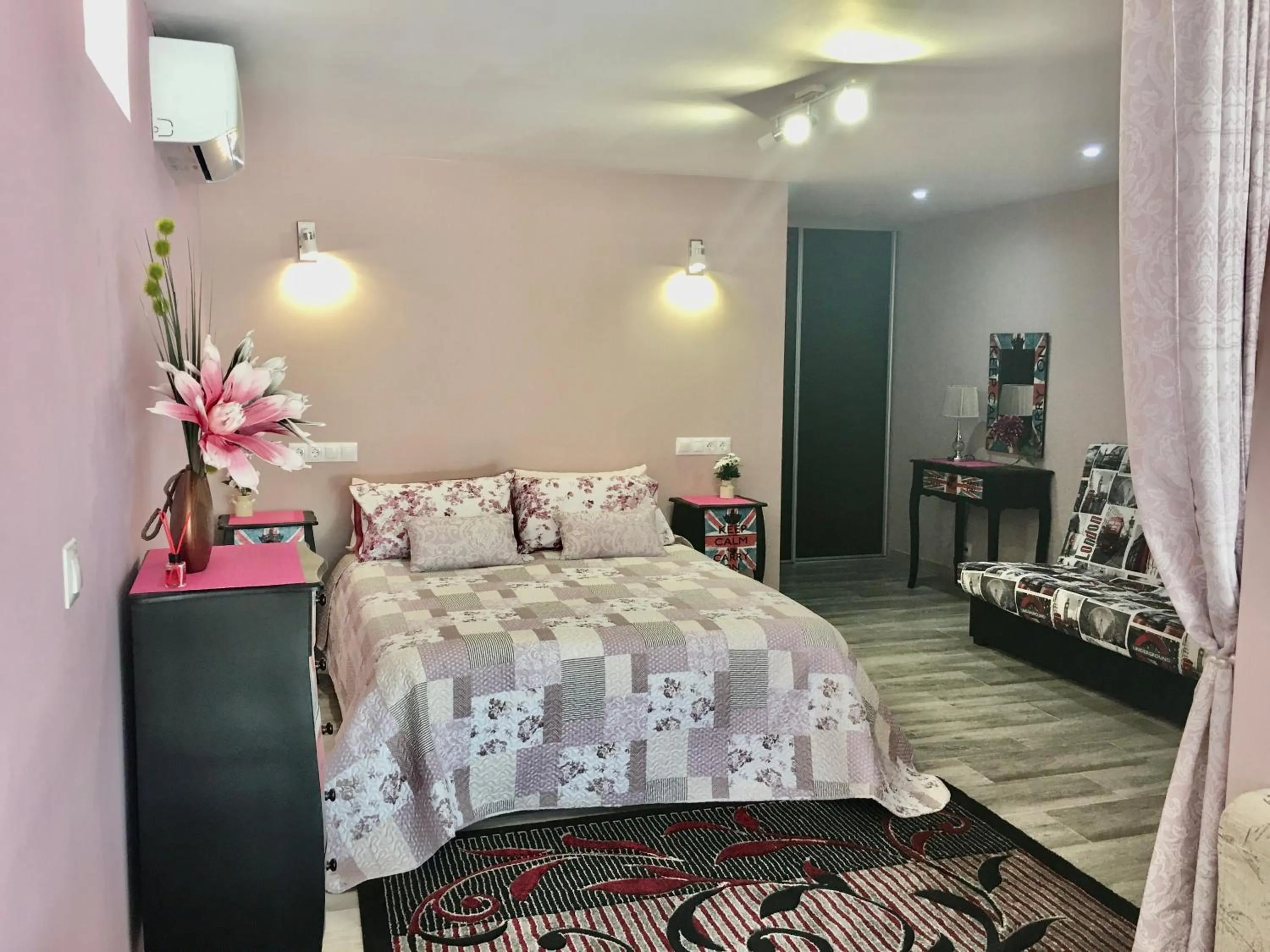 Bed in Villa Paraisos