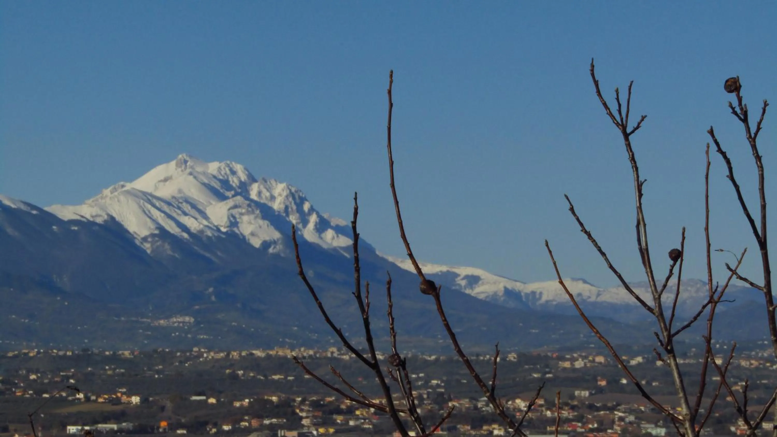 Natural landscape in La Bella Addormentata