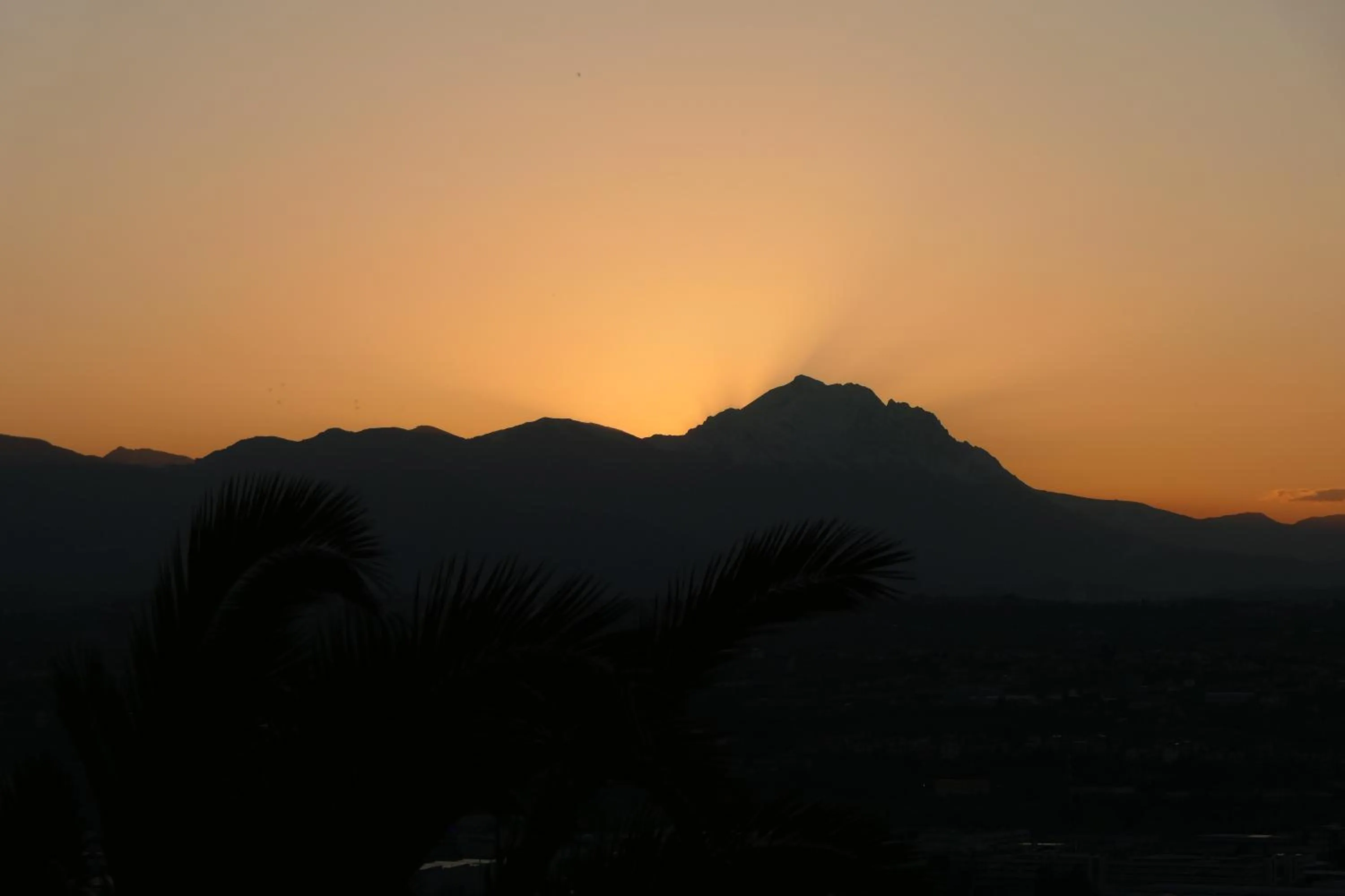 Natural landscape in La Bella Addormentata