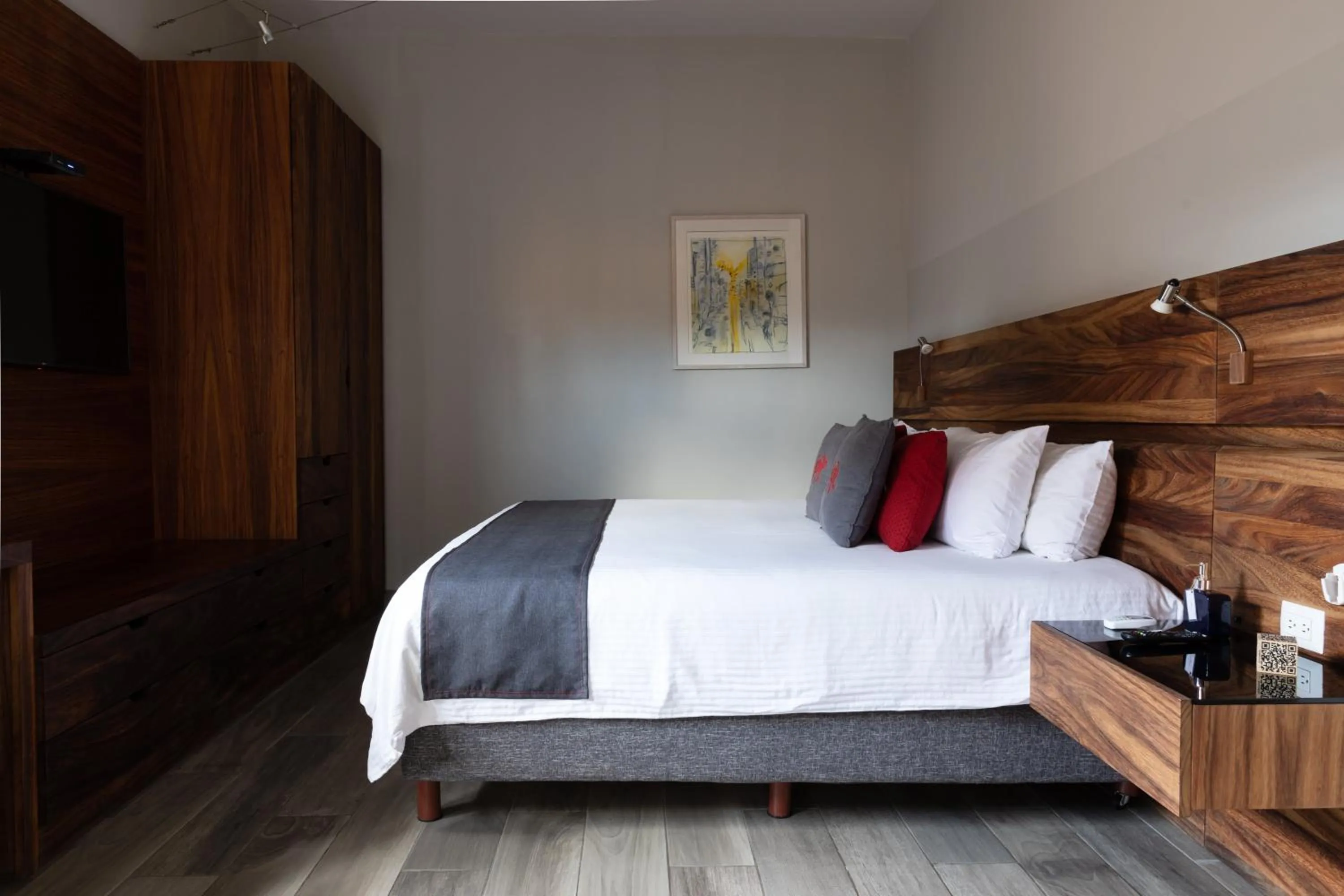 Bed in El Callejón Hotel Boutique