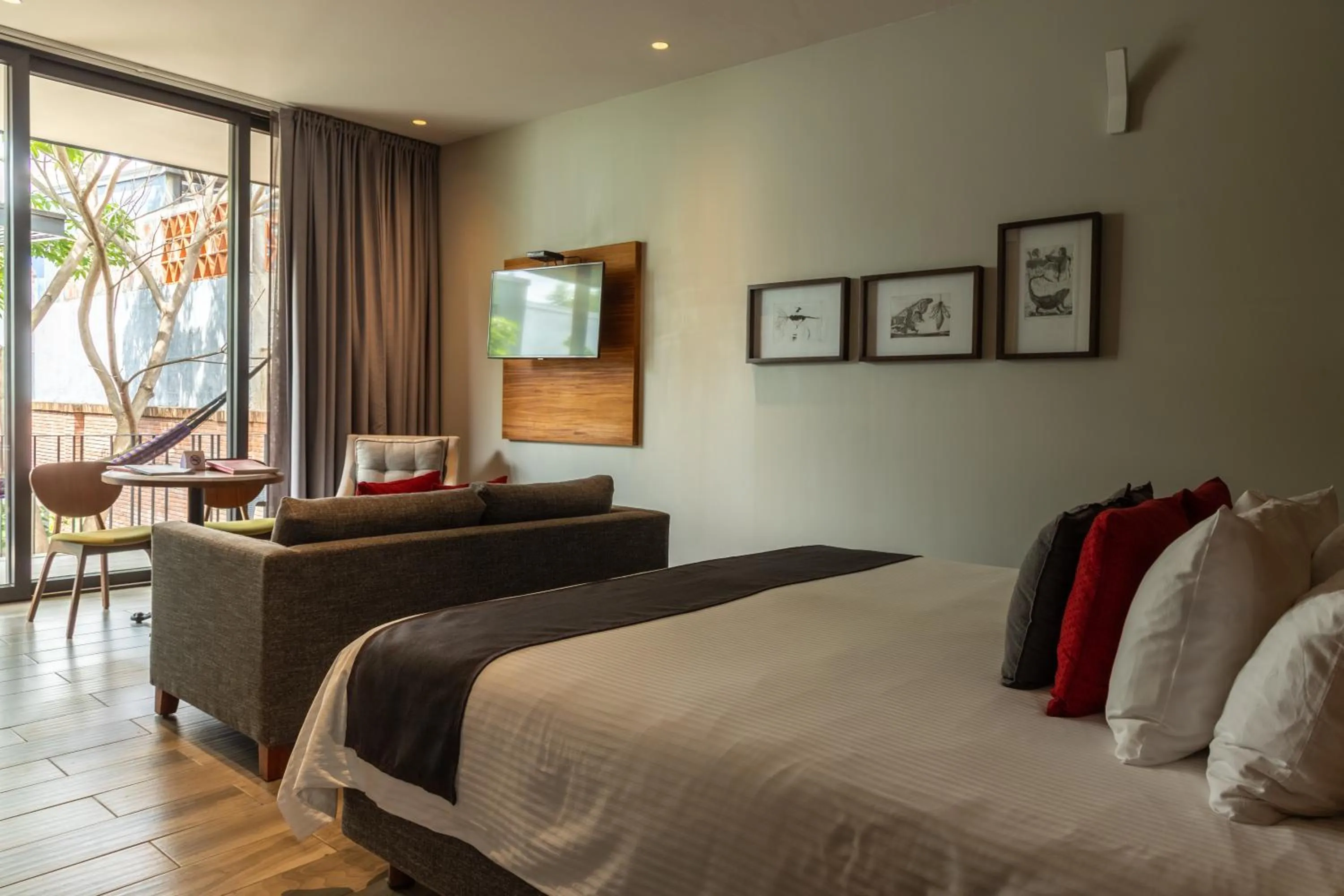 Bed in El Callejón Hotel Boutique