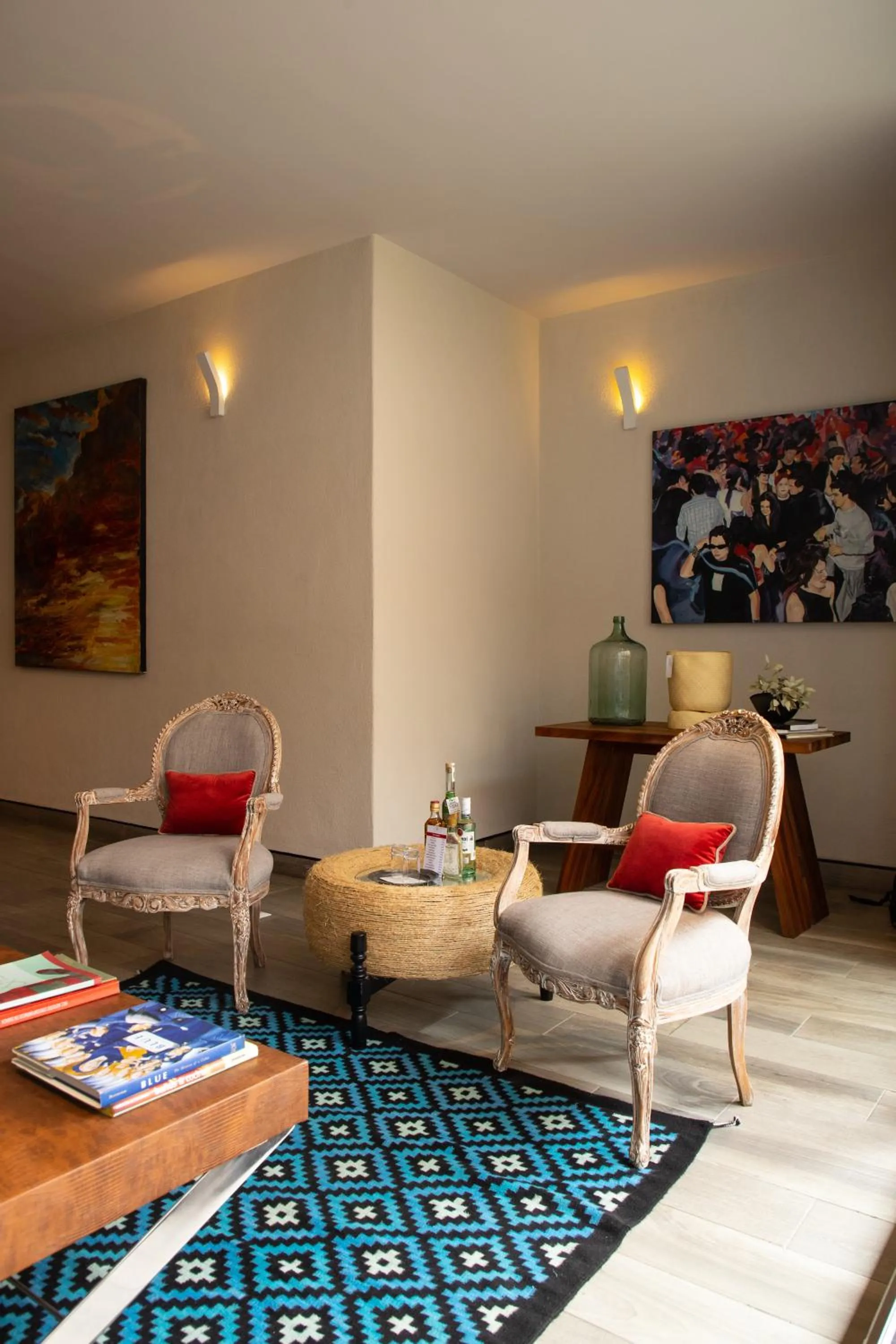 Living room in El Callejón Hotel Boutique
