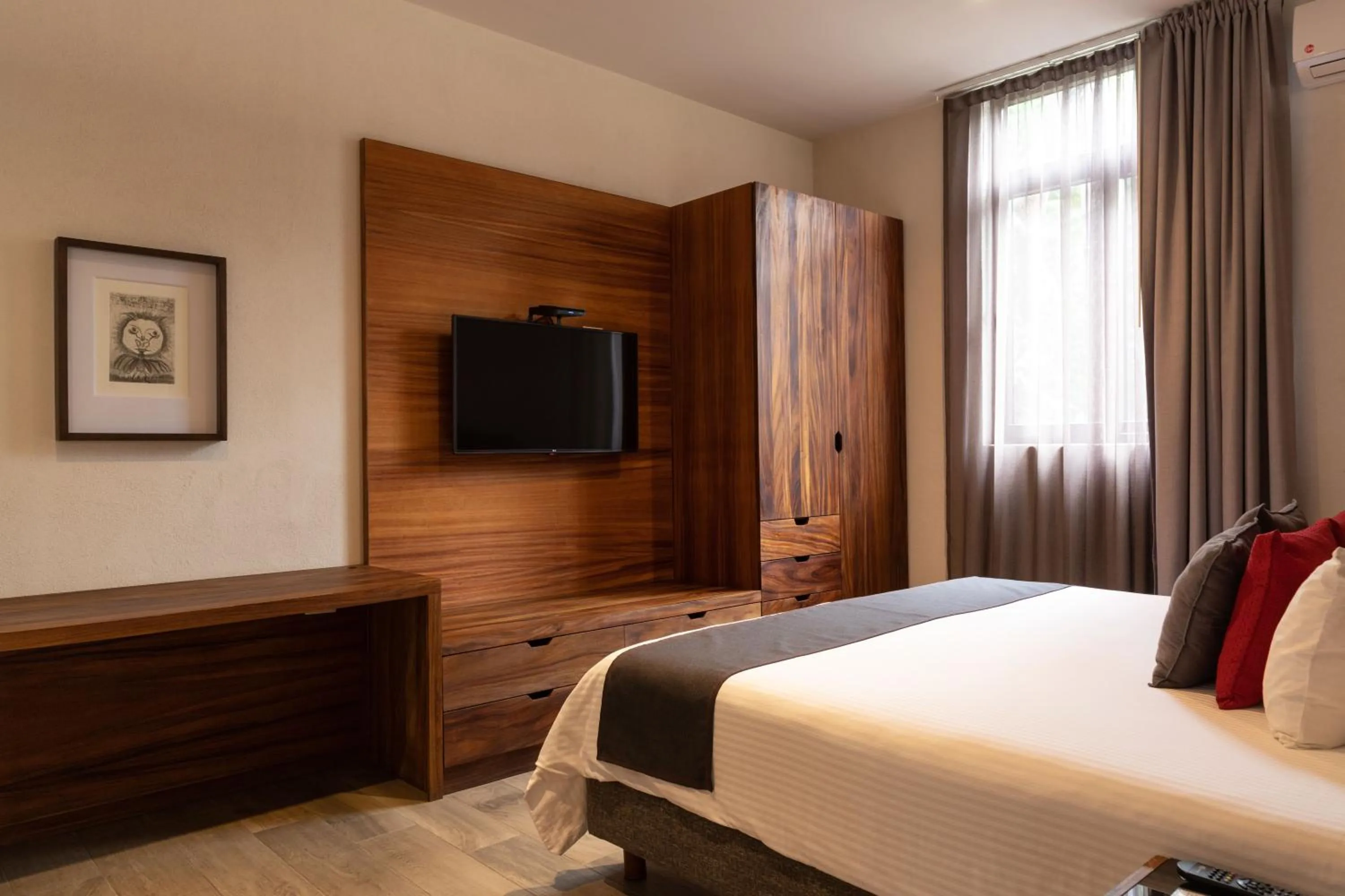 Bed in El Callejón Hotel Boutique