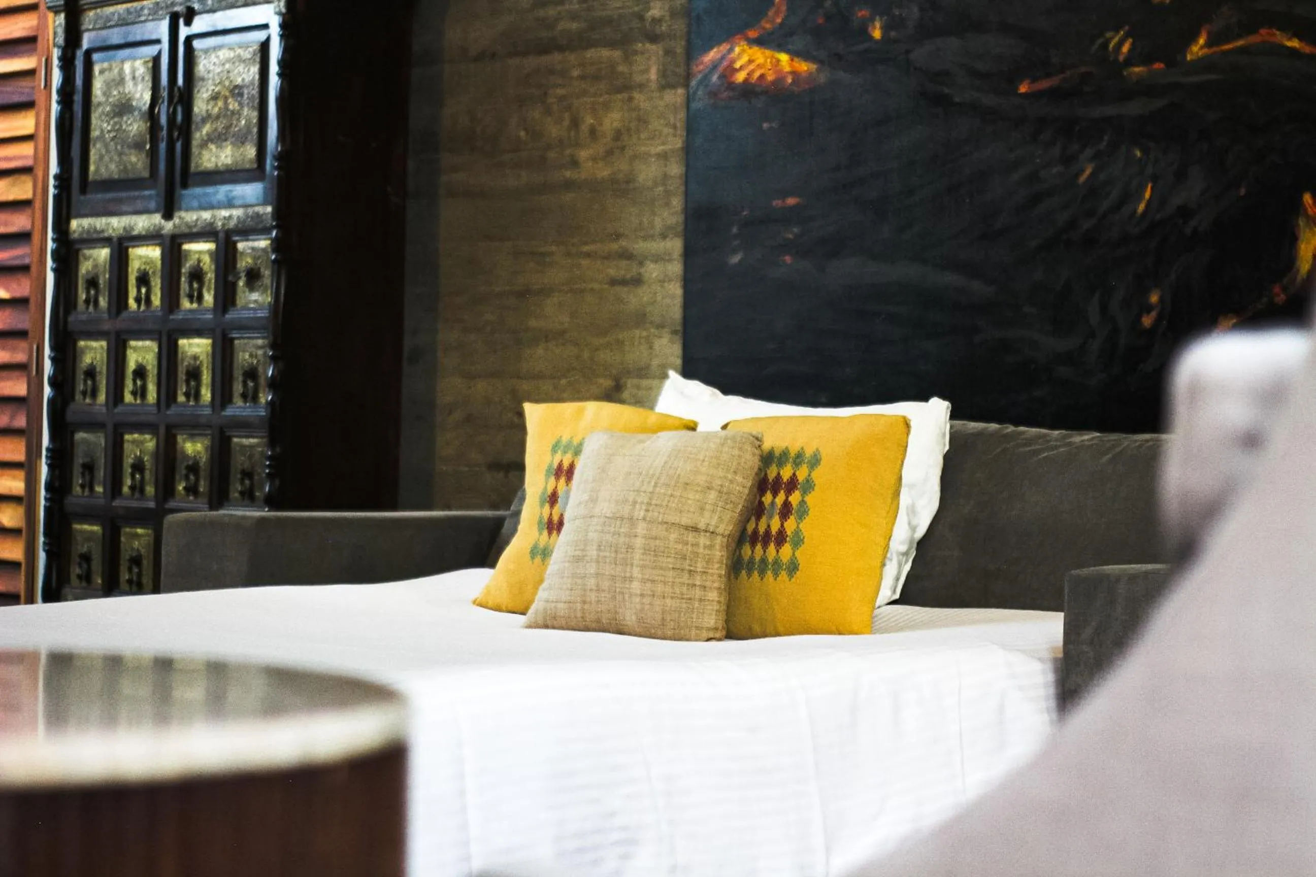 Bed in El Callejón Hotel Boutique