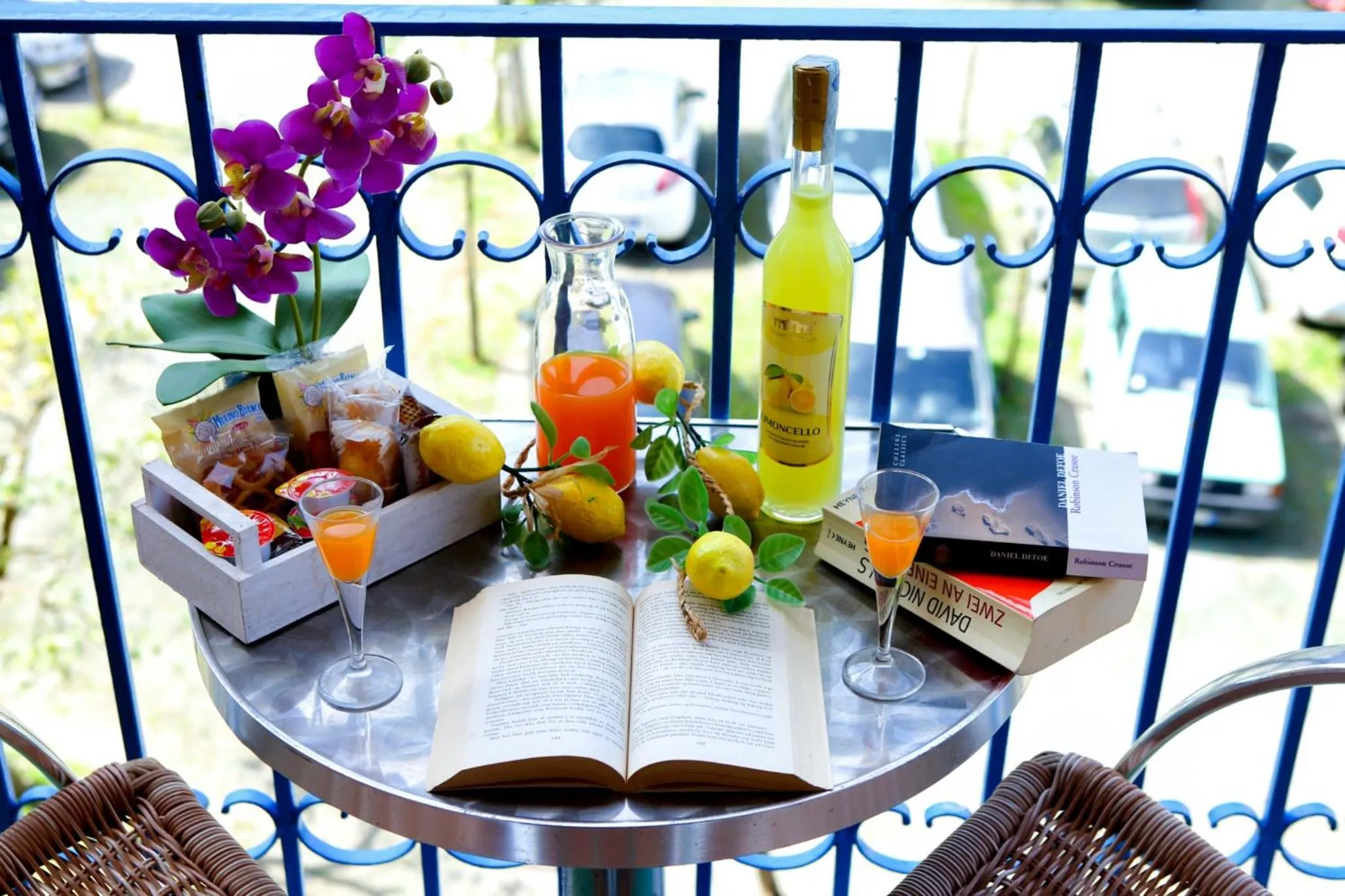 Food and drinks in MaLu' B&B