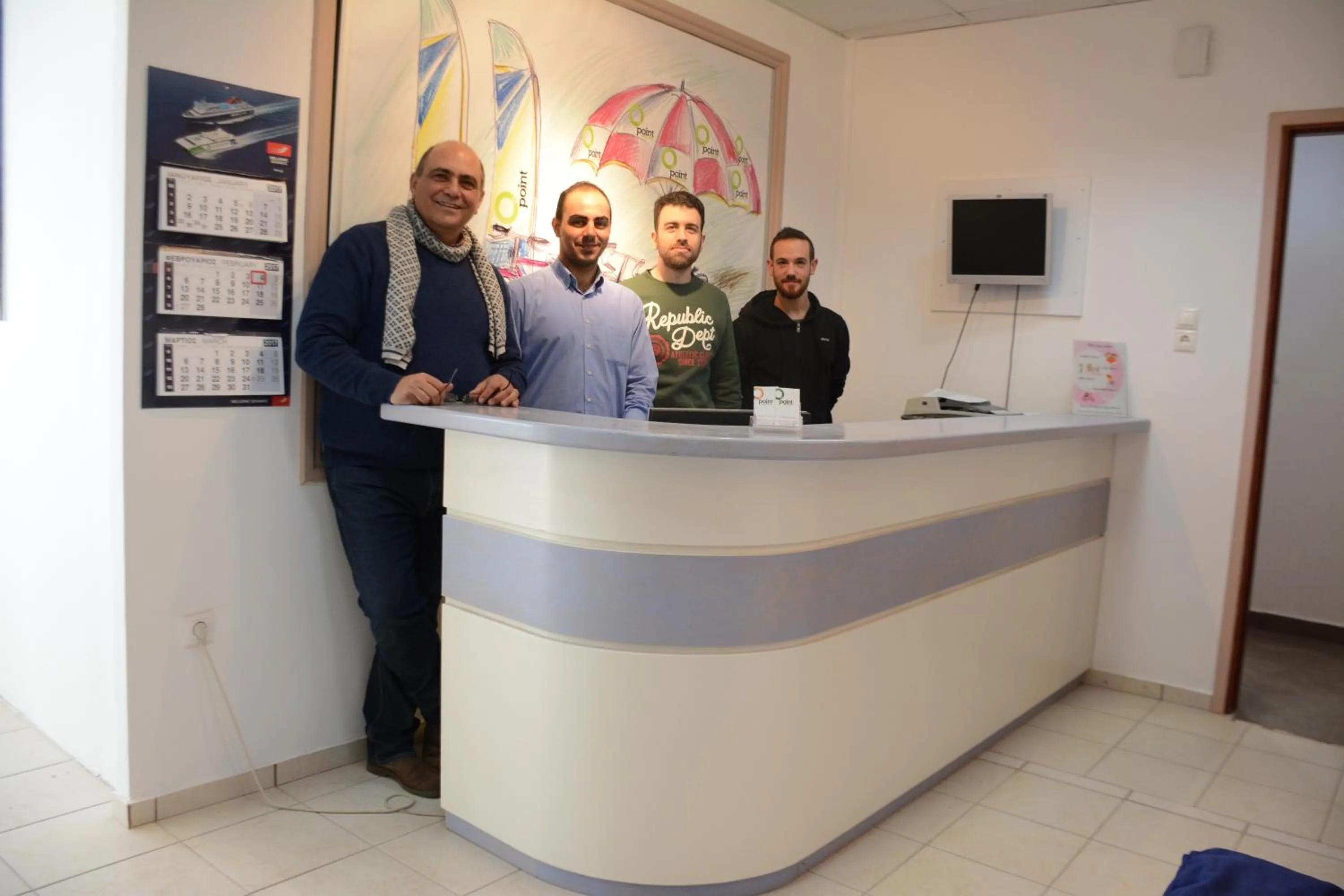 Staff in City Point Chios