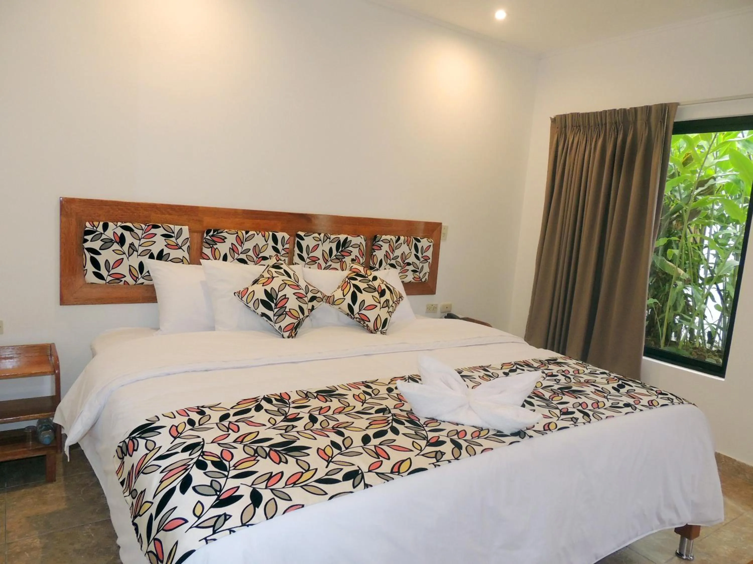 Bed in Hotel Jungle House