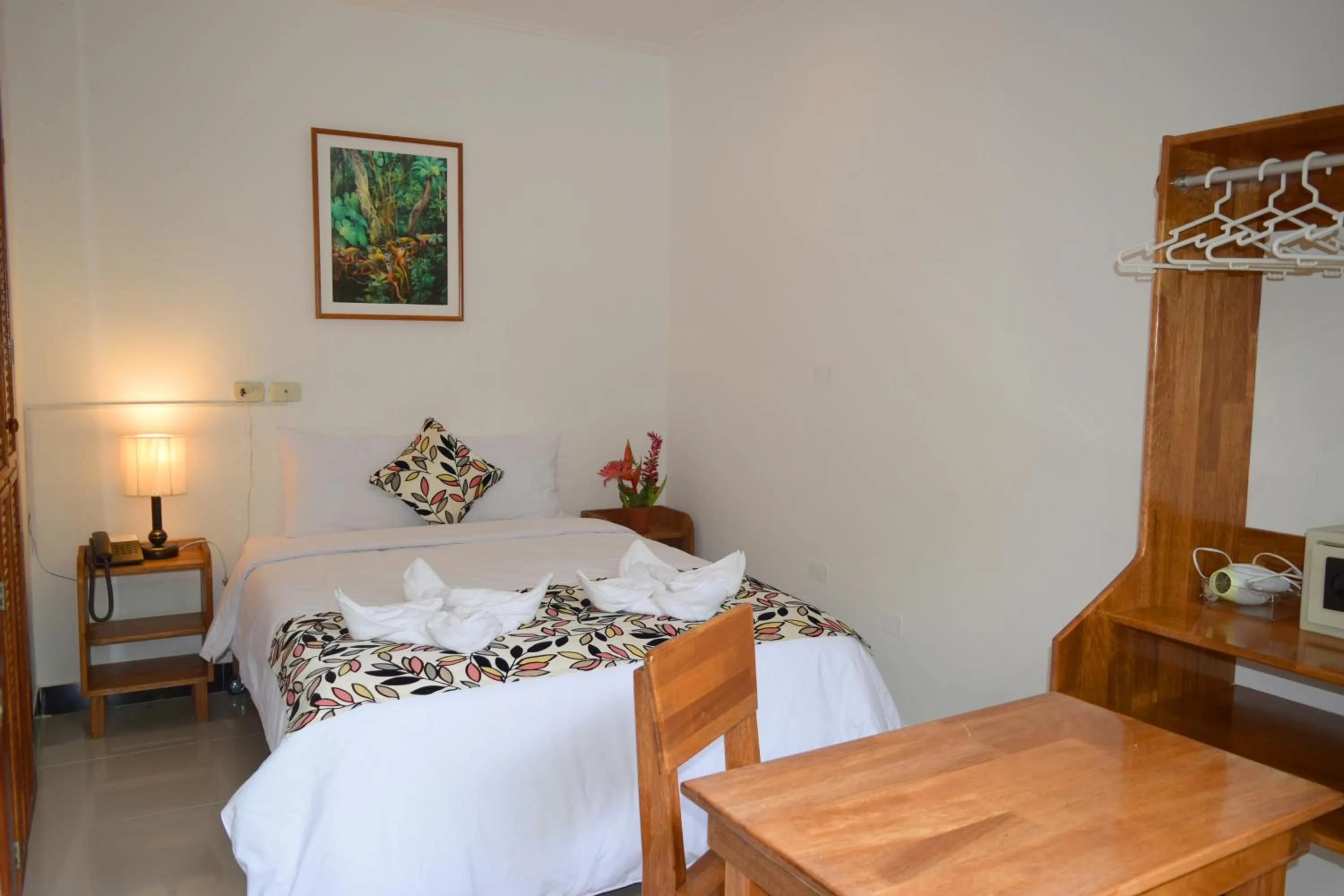 Bed in Hotel Jungle House