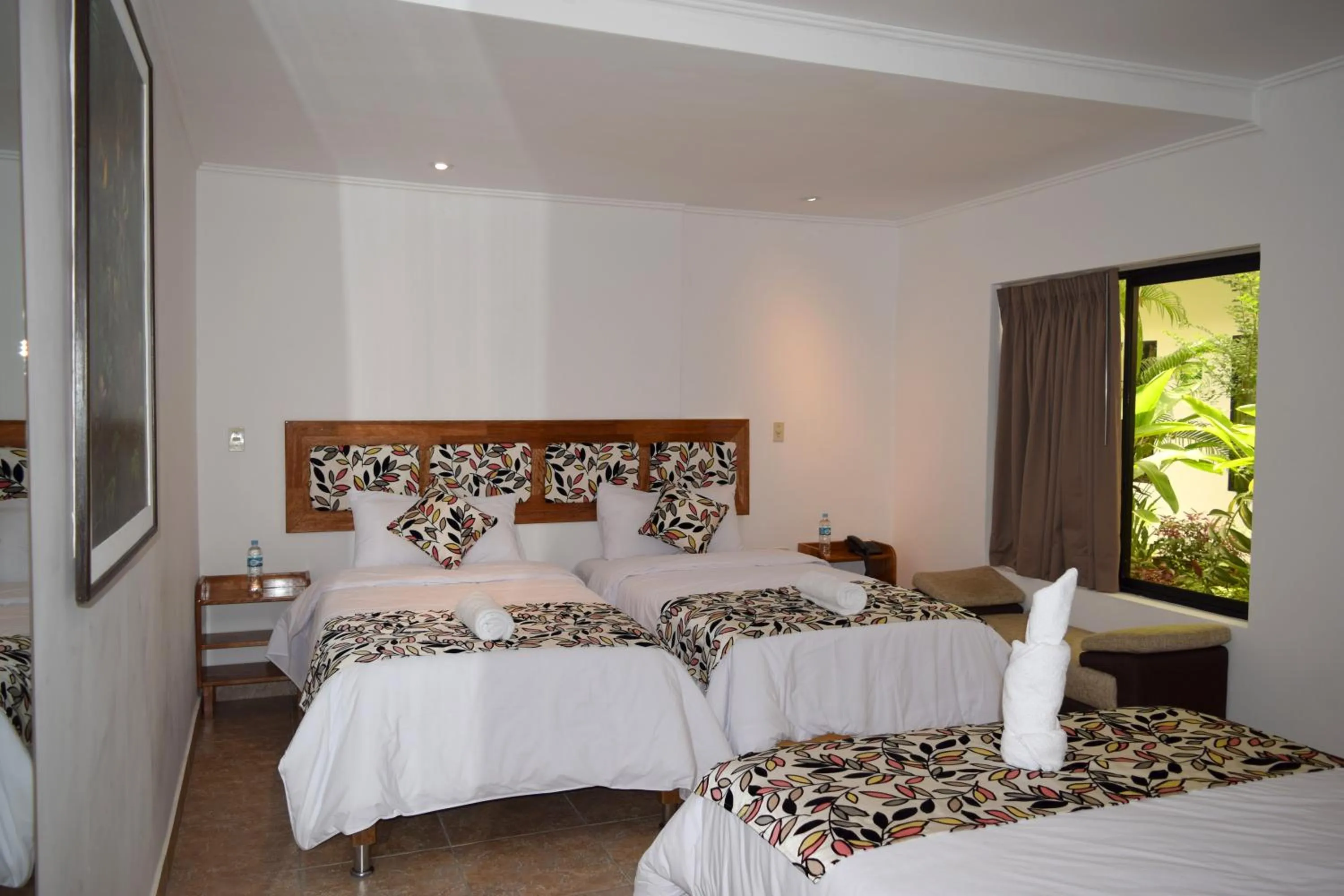 Bed in Hotel Jungle House