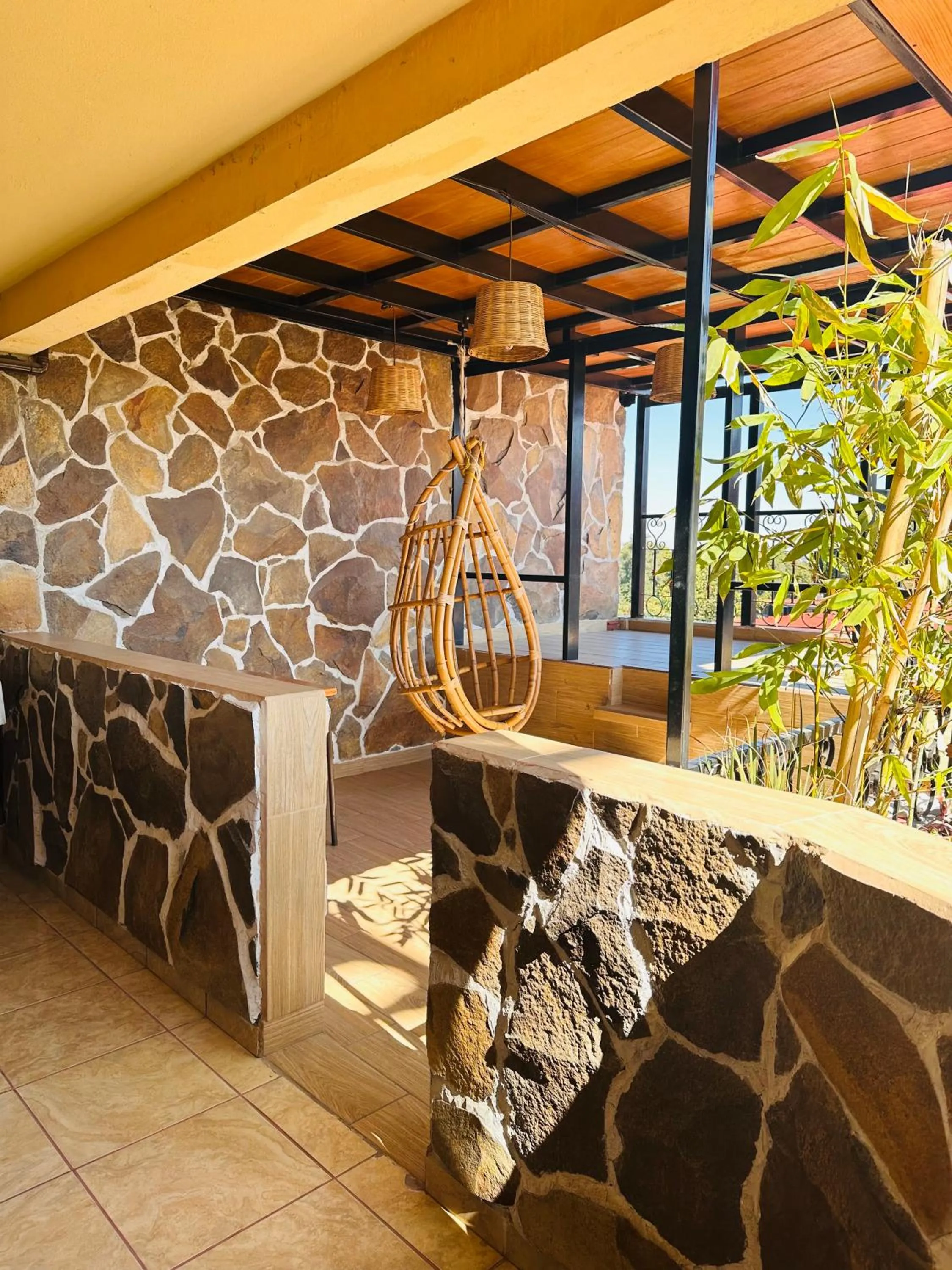 Balcony/Terrace in Hotel & Suites Cerro Roj0