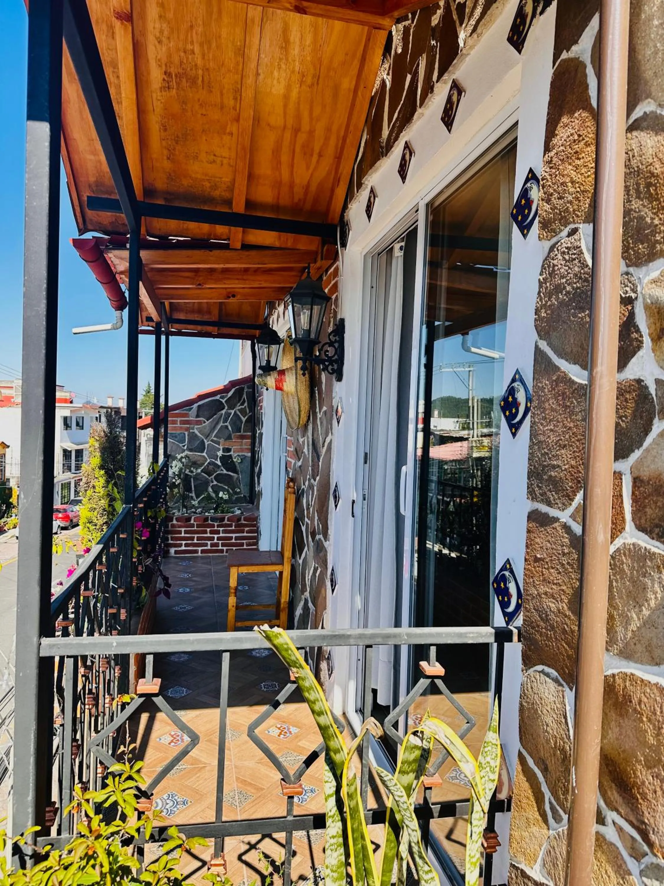 Balcony/Terrace in Hotel & Suites Cerro Roj0