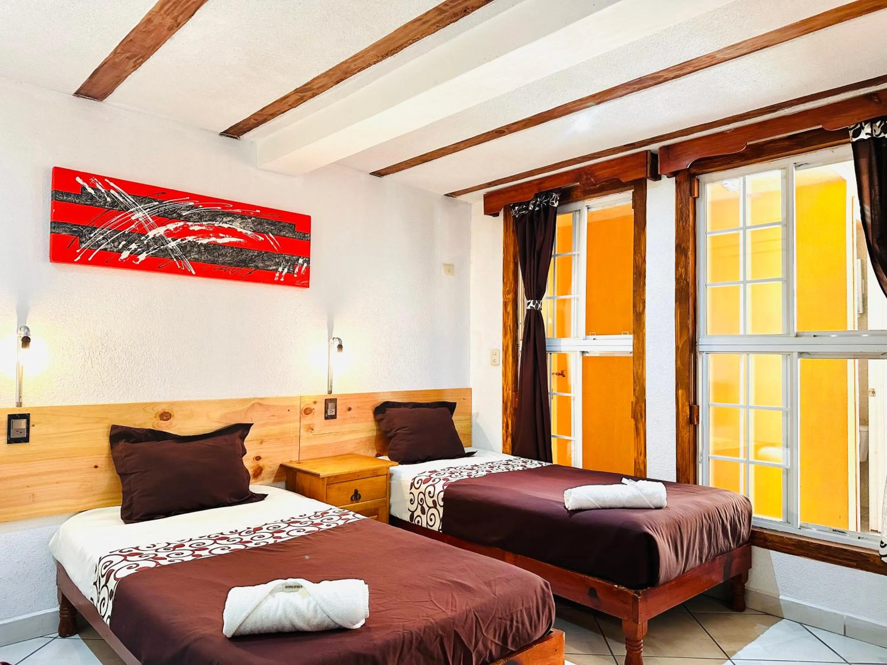Bedroom, Bed in Hotel & Suites Cerro Roj0