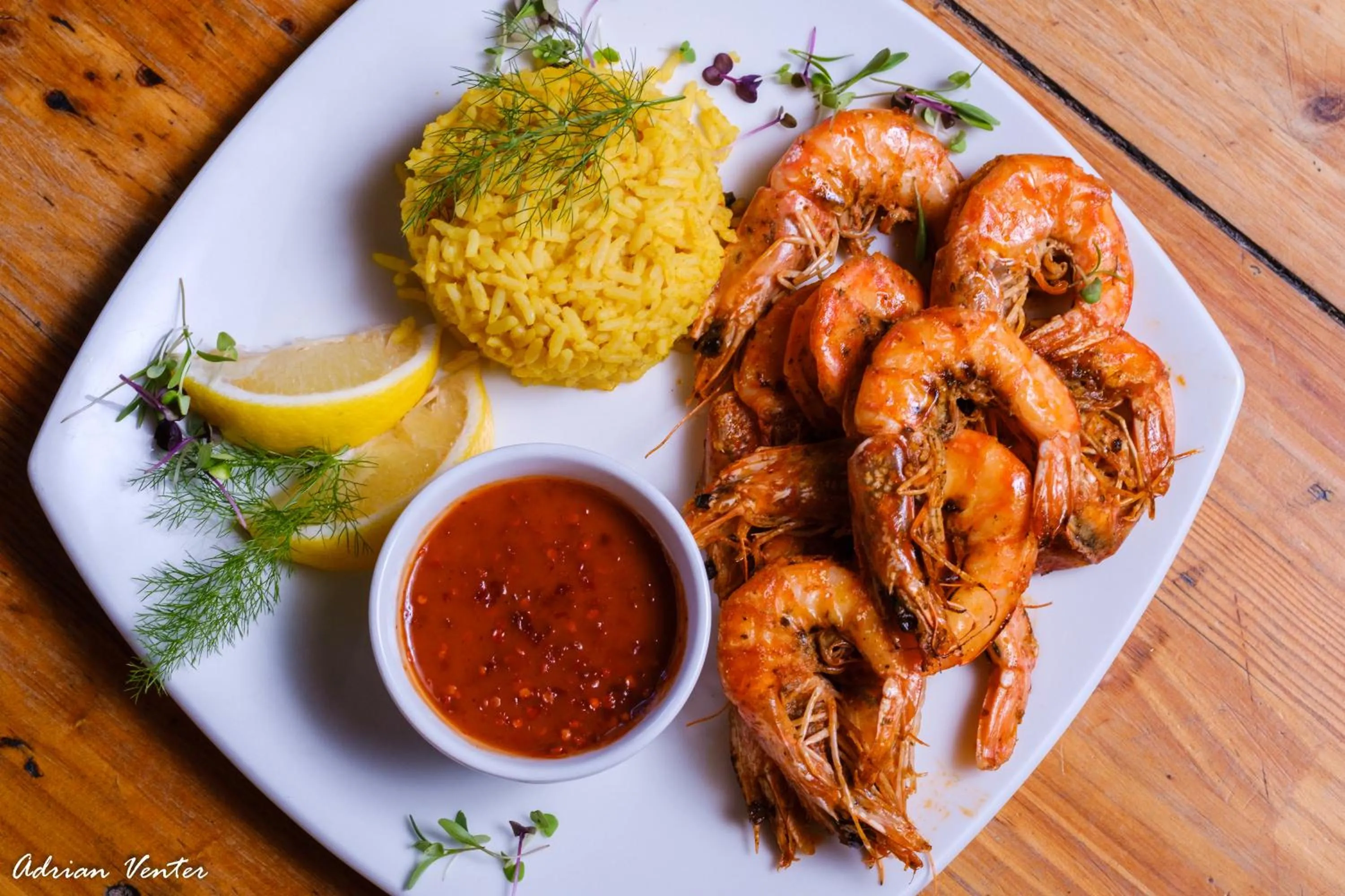 Food close-up in Paternoster Hotel