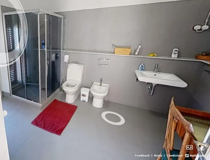 Bathroom in Bed & Breakfast StudioArcodia-