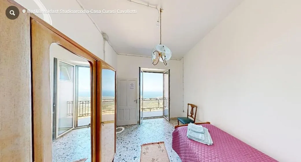 Bed in Bed & Breakfast StudioArcodia-