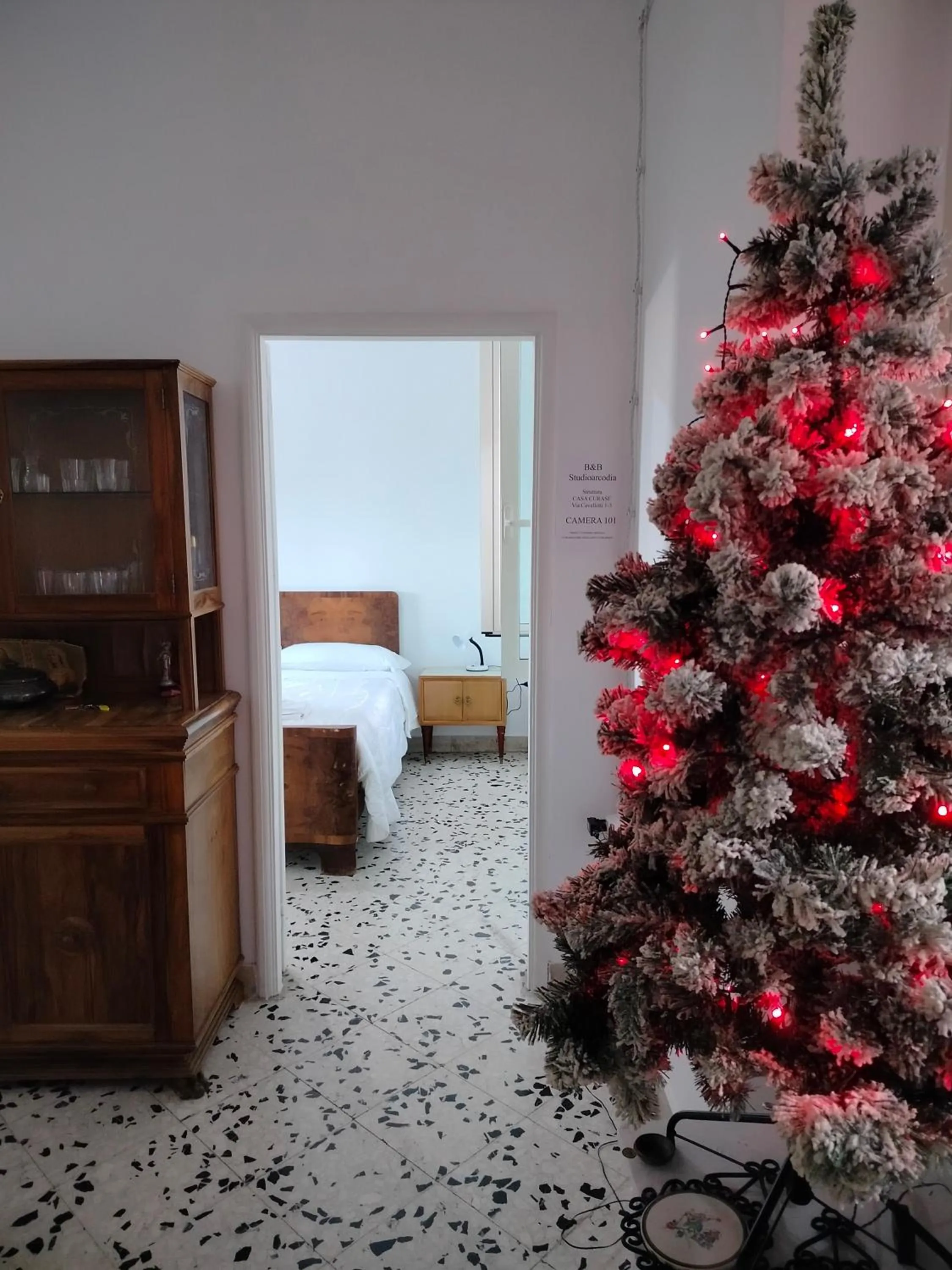 Bed in Bed & Breakfast StudioArcodia-