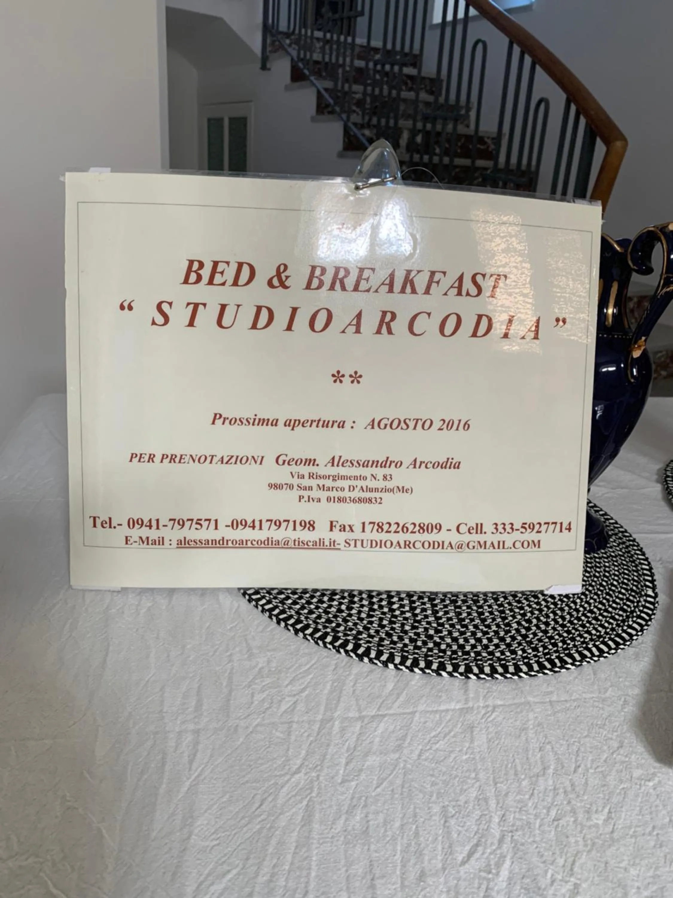 Bed & Breakfast StudioArcodia-