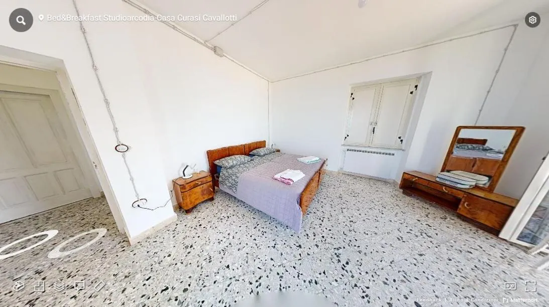 Bed in Bed & Breakfast StudioArcodia-