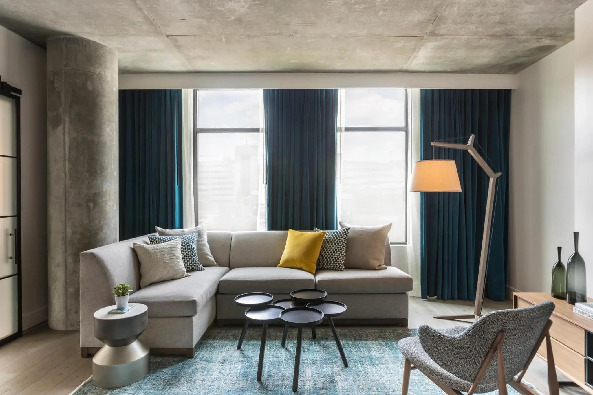 One-Bedroom King Suite with Tub and Walk-In Shower in Kimpton Aertson Hotel by IHG One-Bedroom King Suite with Tub and Walk-In Shower in Kimpton Aertson Hotel by IHG