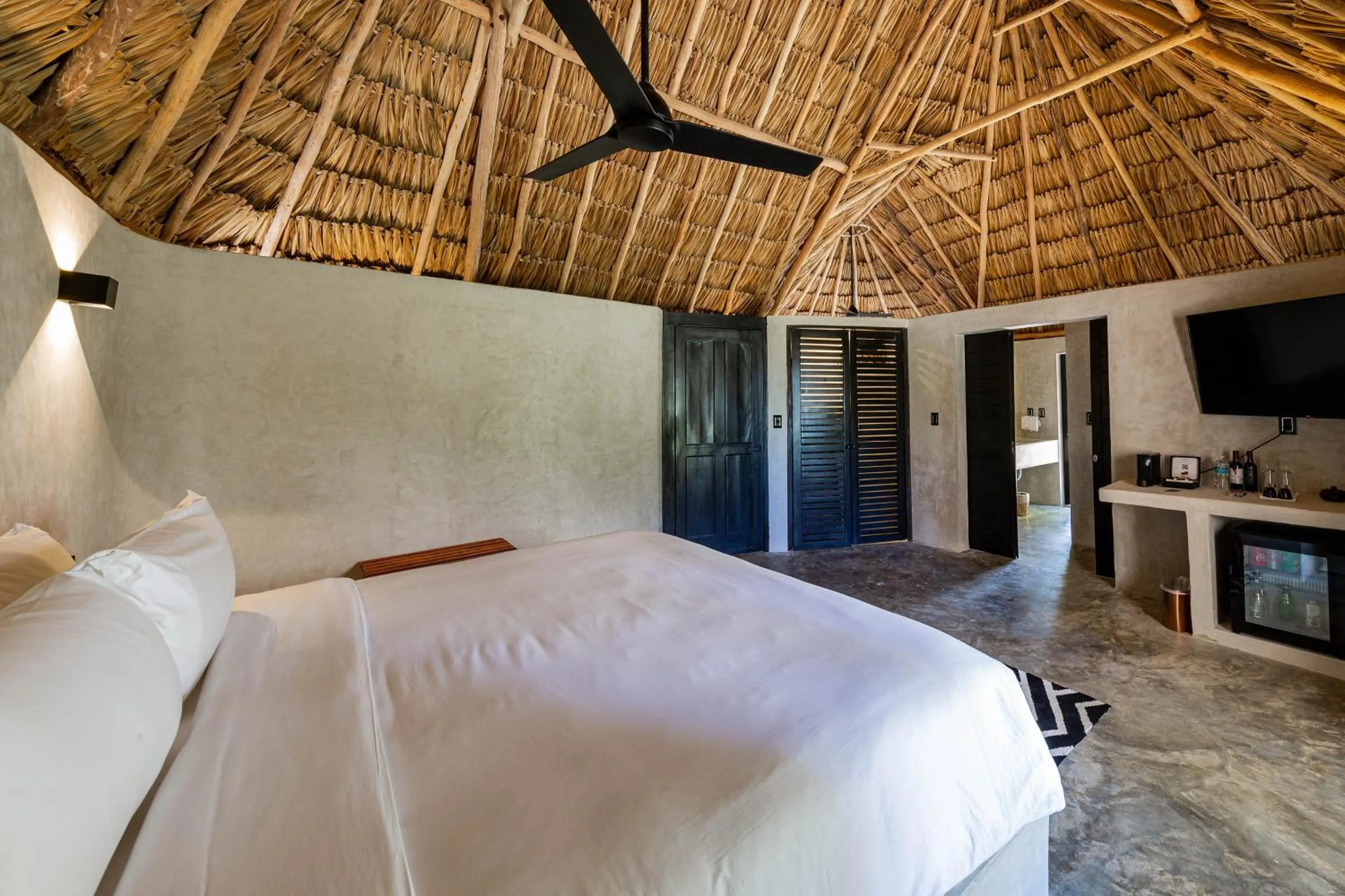Bed in Maya Tulum By G Hotels