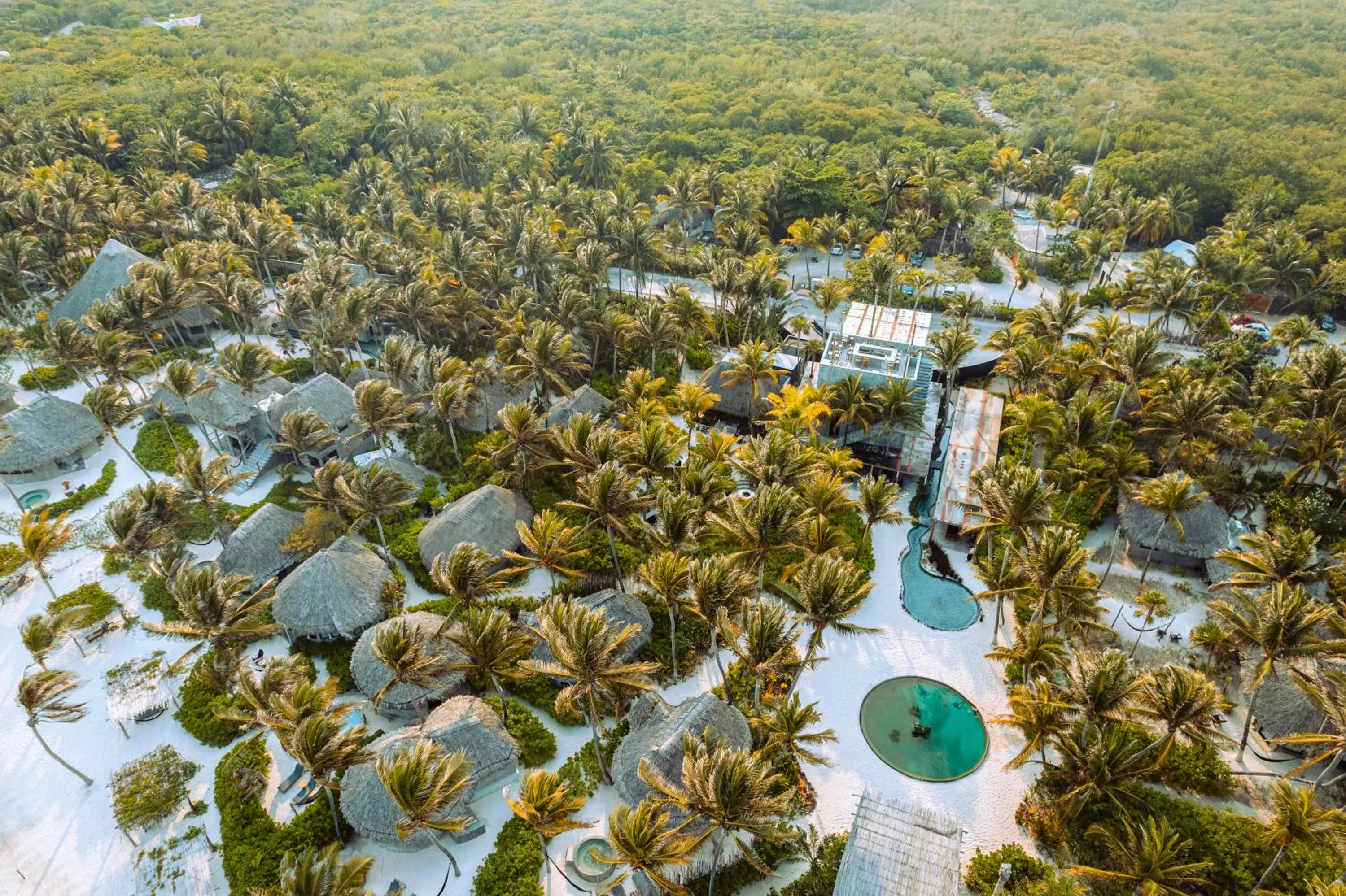 Bird's eye view in Maya Tulum By G Hotels