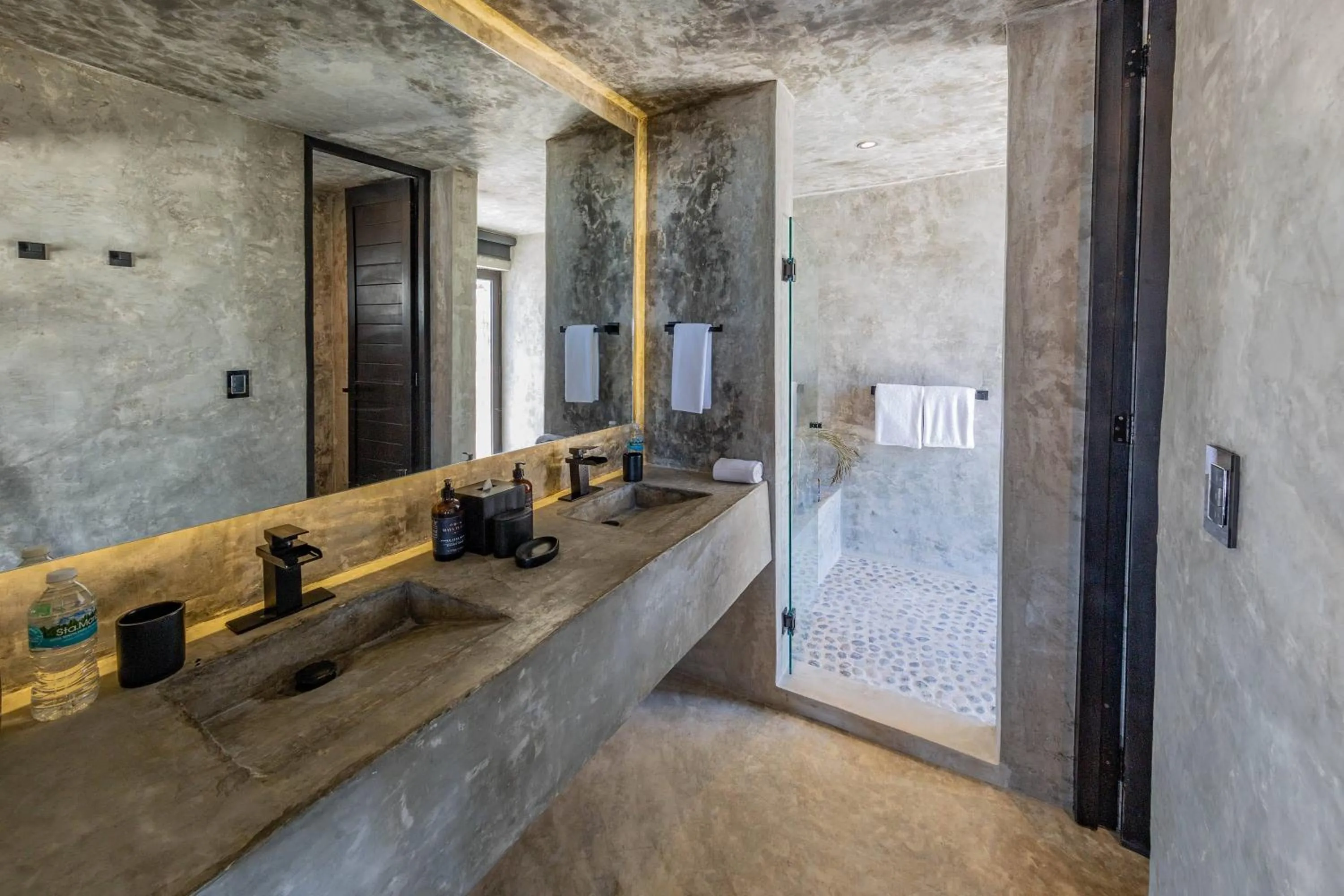 Shower in Maya Tulum By G Hotels