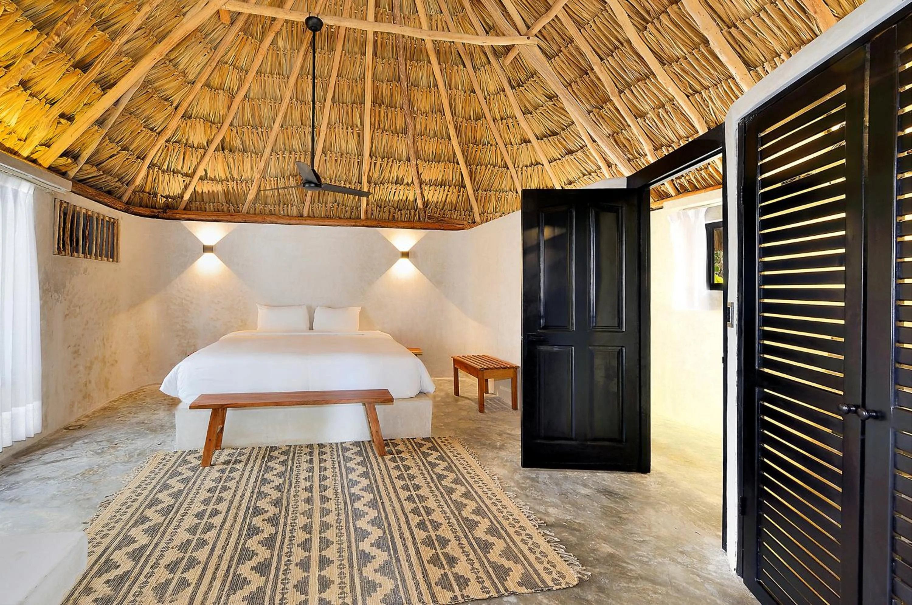 Bed in Maya Tulum By G Hotels