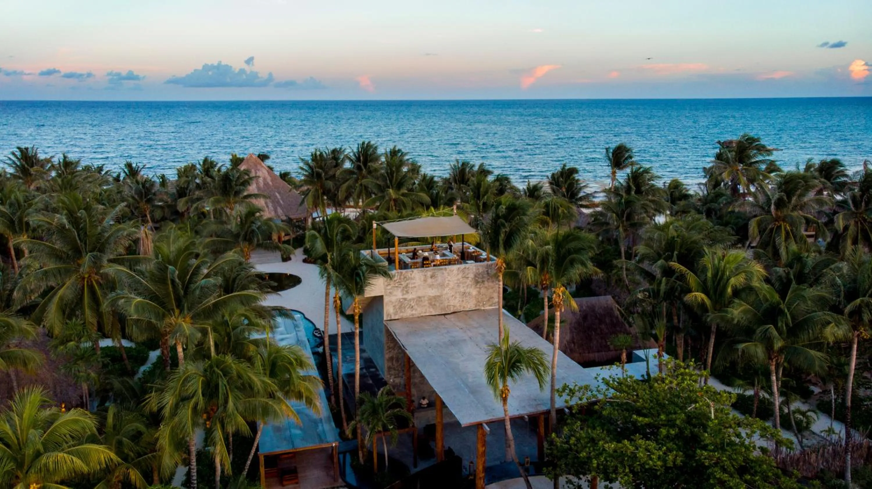Bird's eye view in Maya Tulum By G Hotels