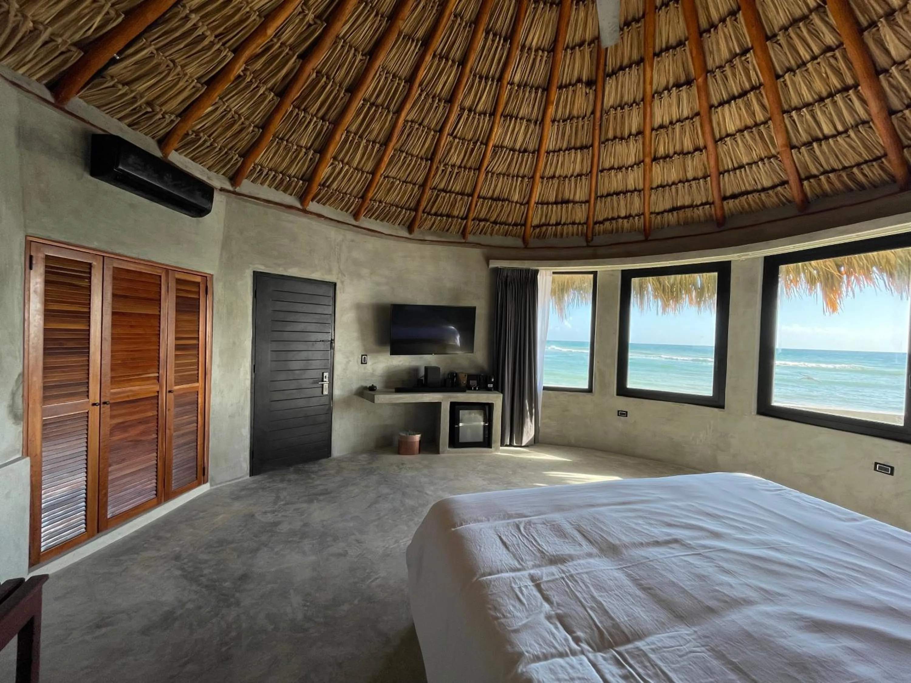 View (from property/room), Bed in Maya Tulum By G Hotels