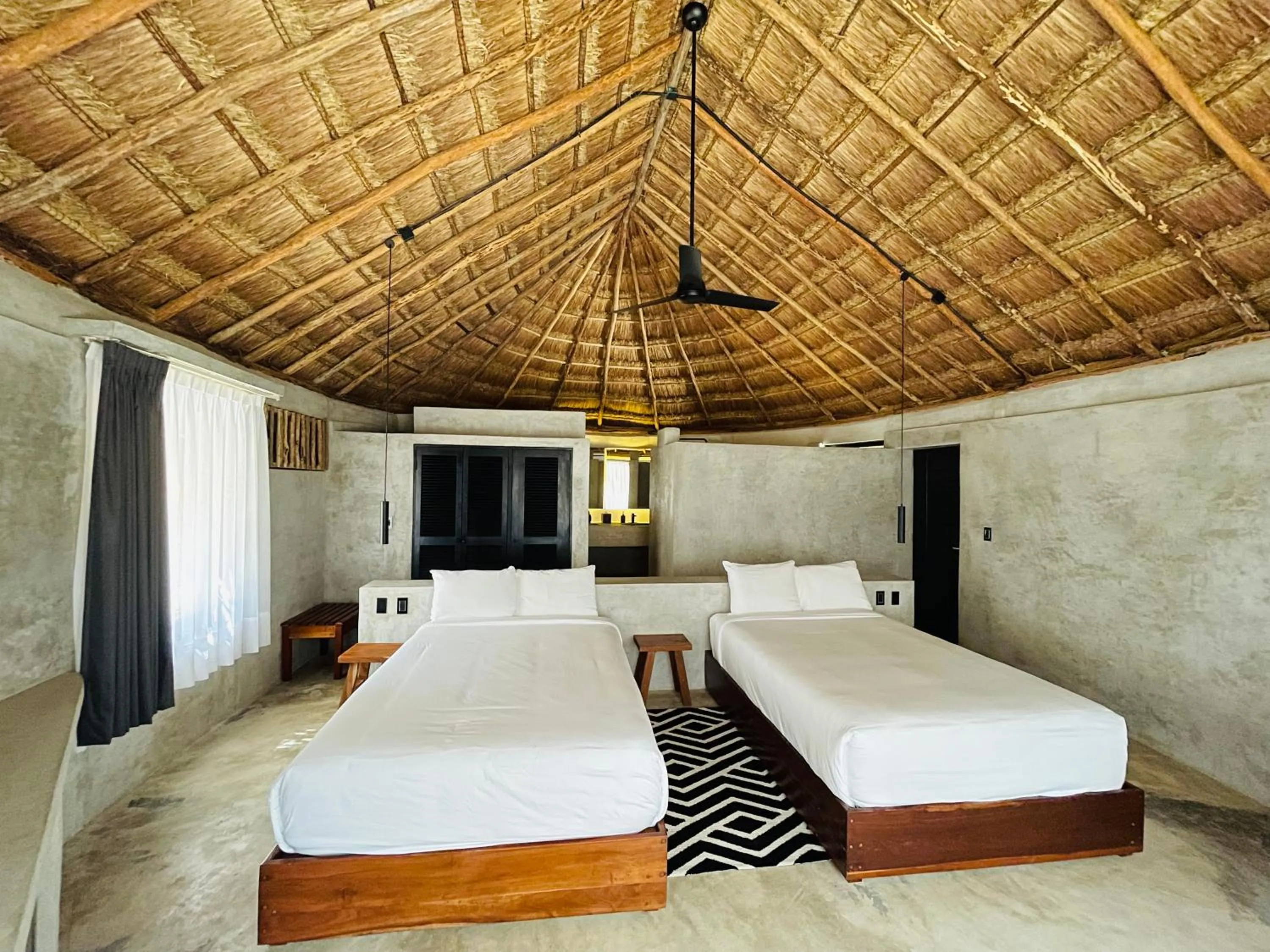 Bed in Maya Tulum By G Hotels