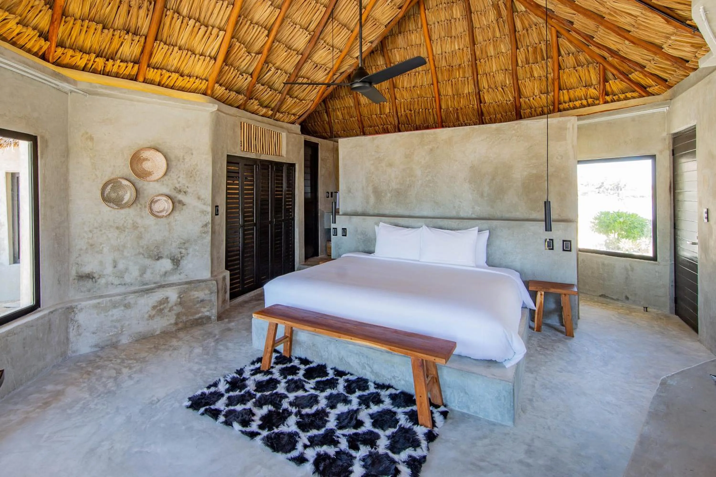 Bed in Maya Tulum By G Hotels